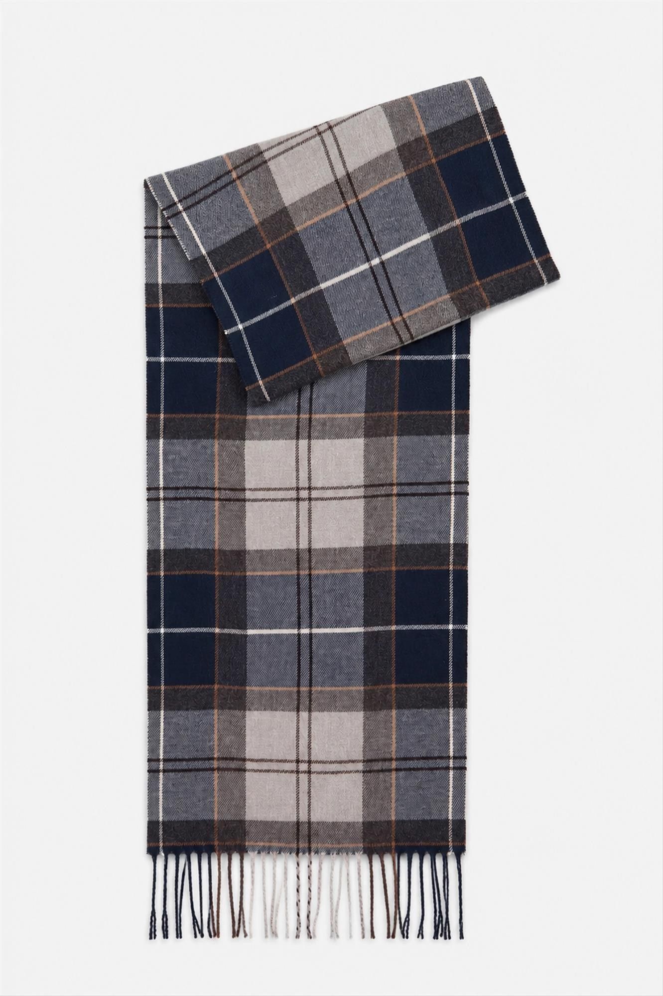 Barbour - Donkerblauw-Grijze Galingale sjaal