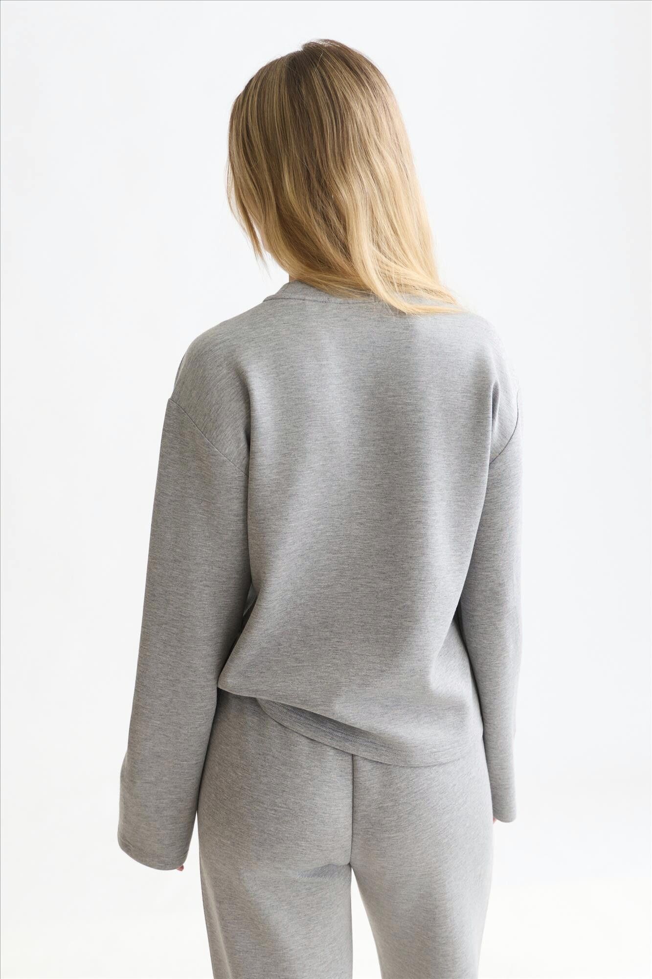 Scotch & Soda - Grijze Modal cardigan