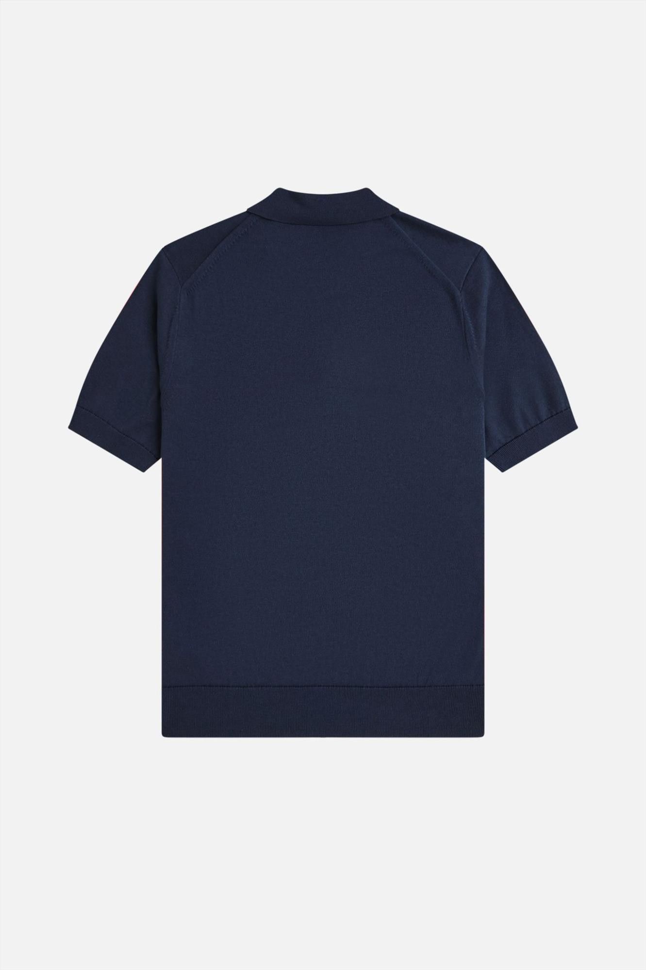 Fred Perry - Donkerblauwe Knitted polo