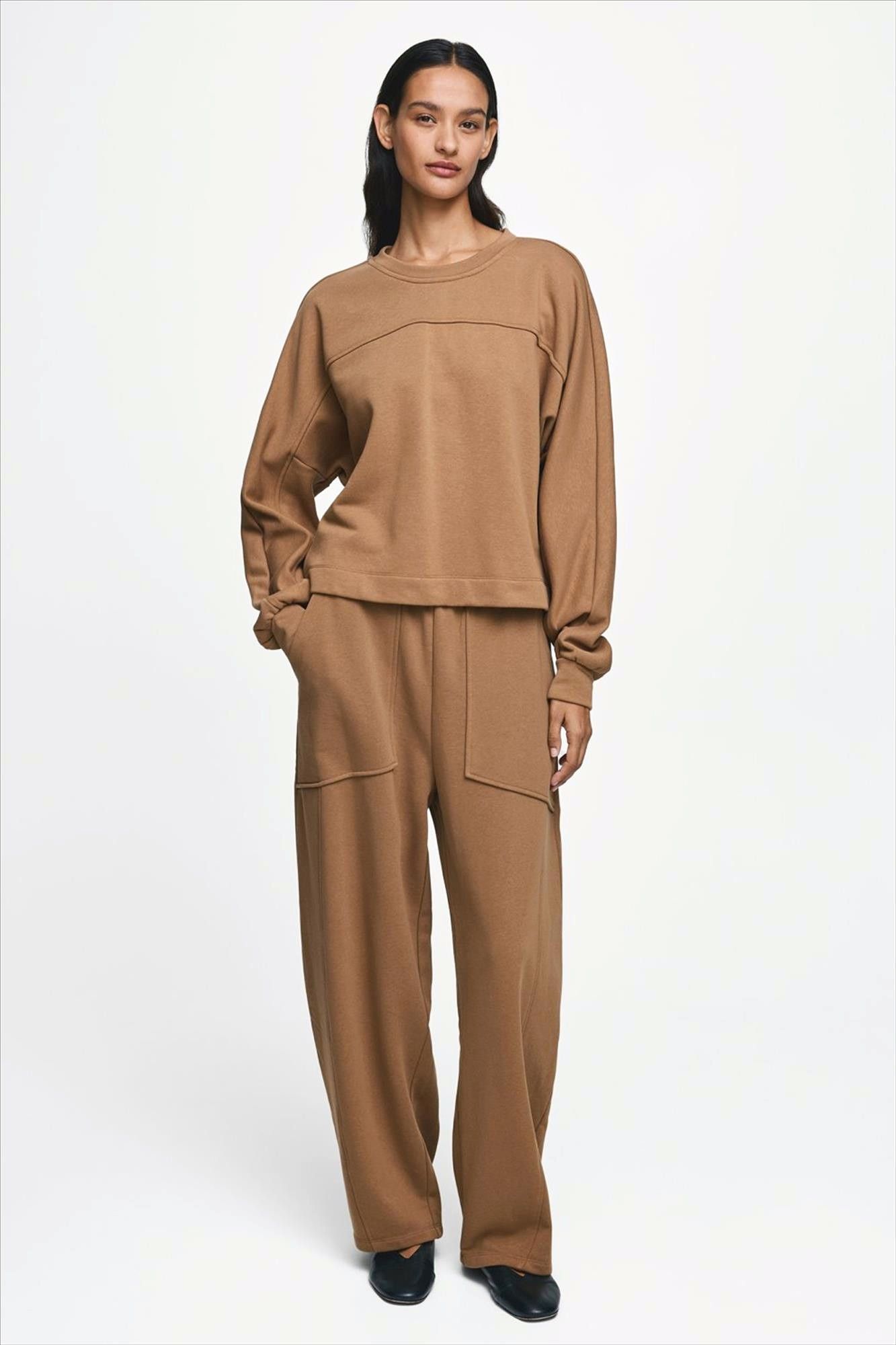 MSCH COPENHAGEN - Bruine Briena Pocket sweatpants