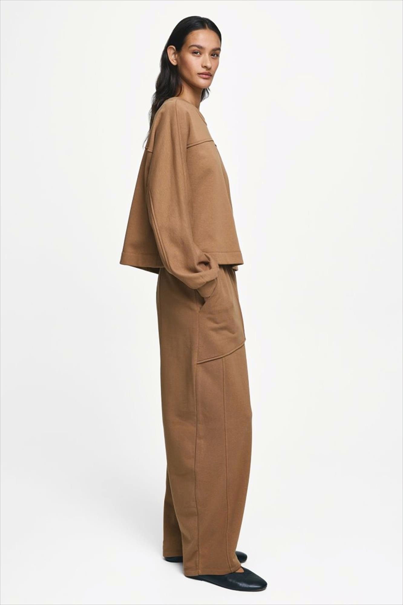 MSCH COPENHAGEN - Bruine Briena Pocket sweatpants