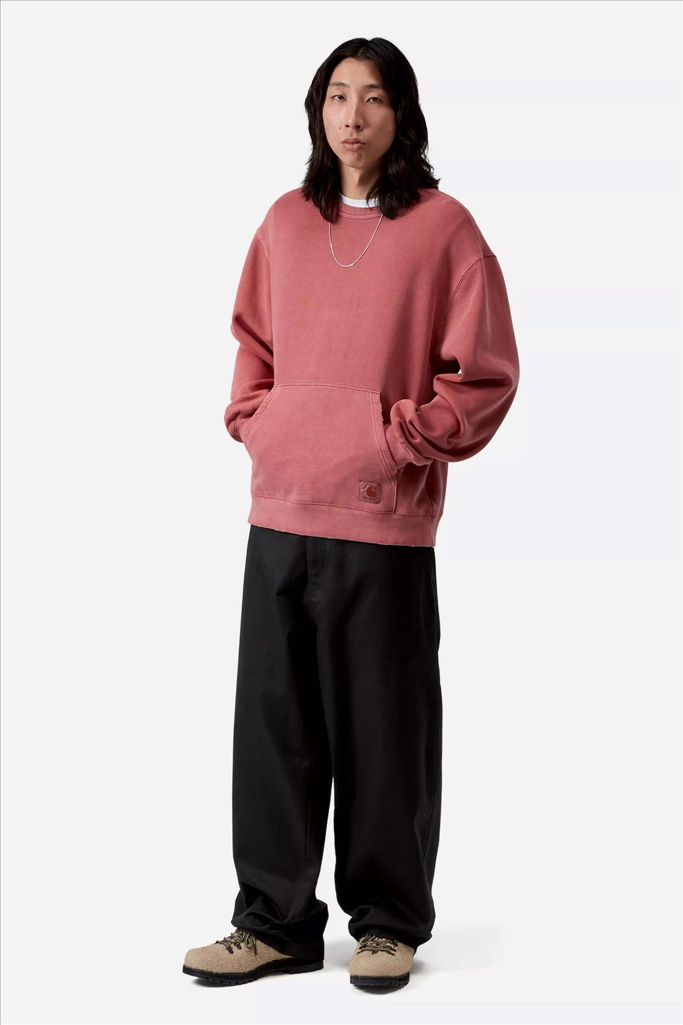 Carhartt WIP - Zwarte Brady relaxed straight pant