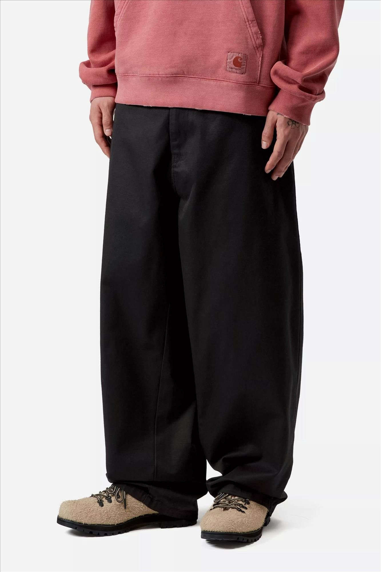 Carhartt WIP - Zwarte Brady relaxed straight pant