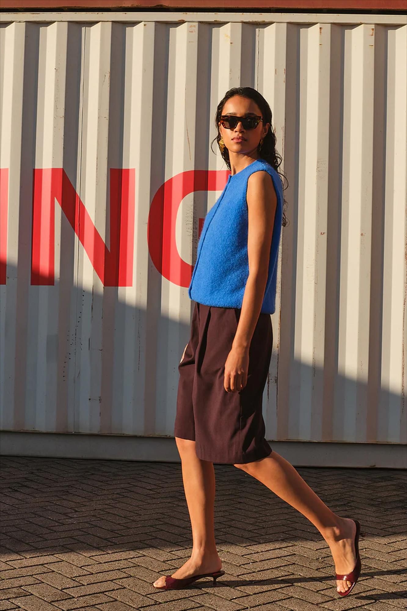 BY BAR - Blauwe Meya spencer
