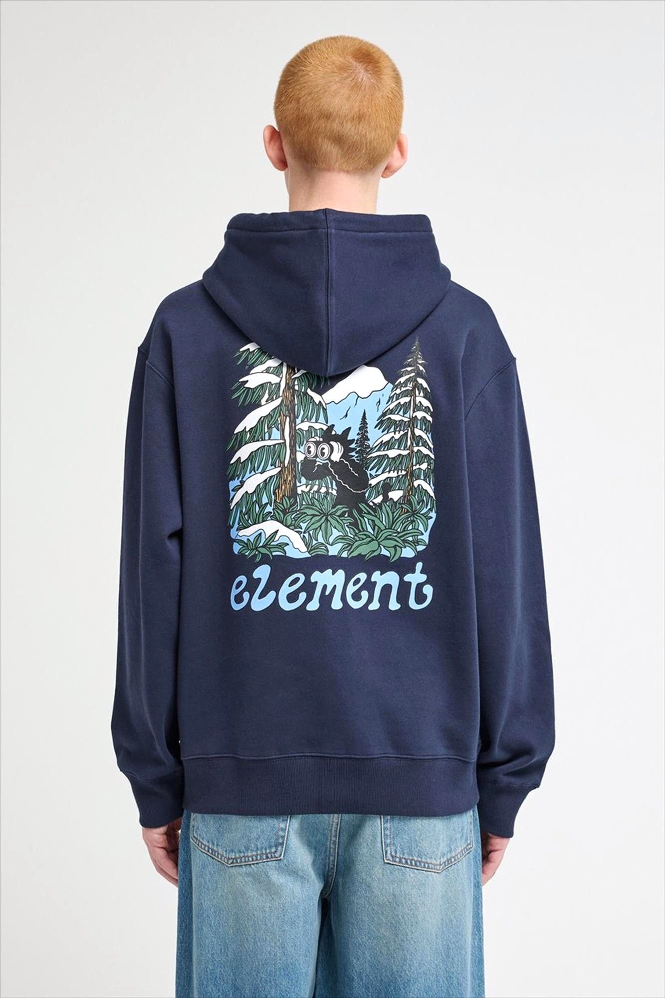 Element - Donkerblauwe Watching hoodie