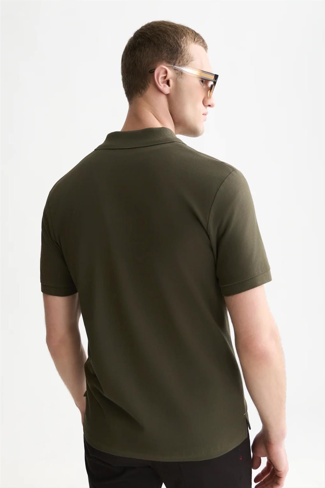 Scotch & Soda - Kaki Seasonal Essentials polo