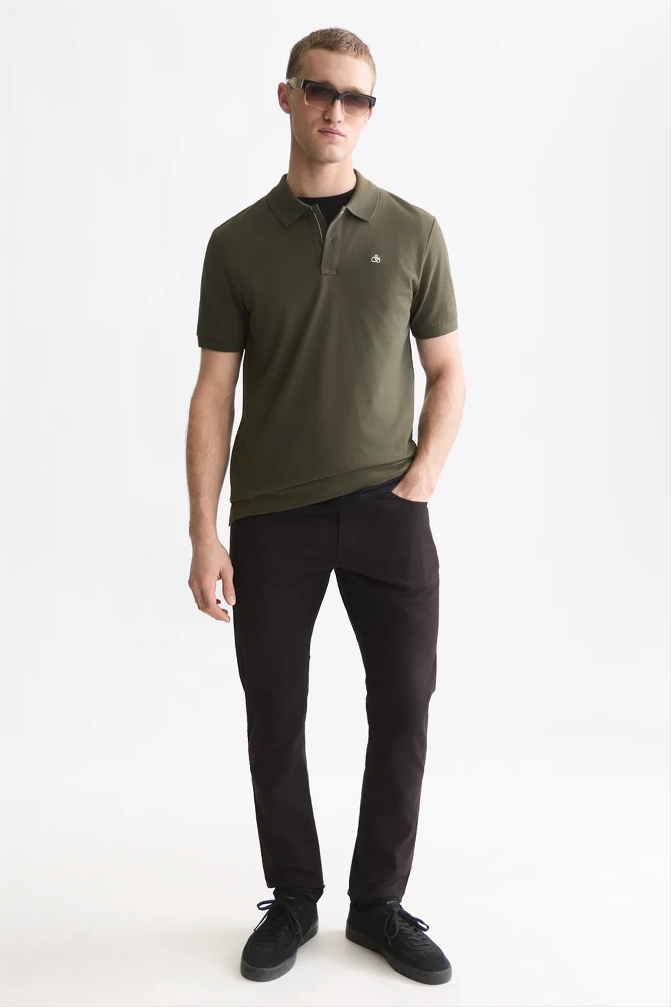 Scotch & Soda - Kaki Seasonal Essentials polo