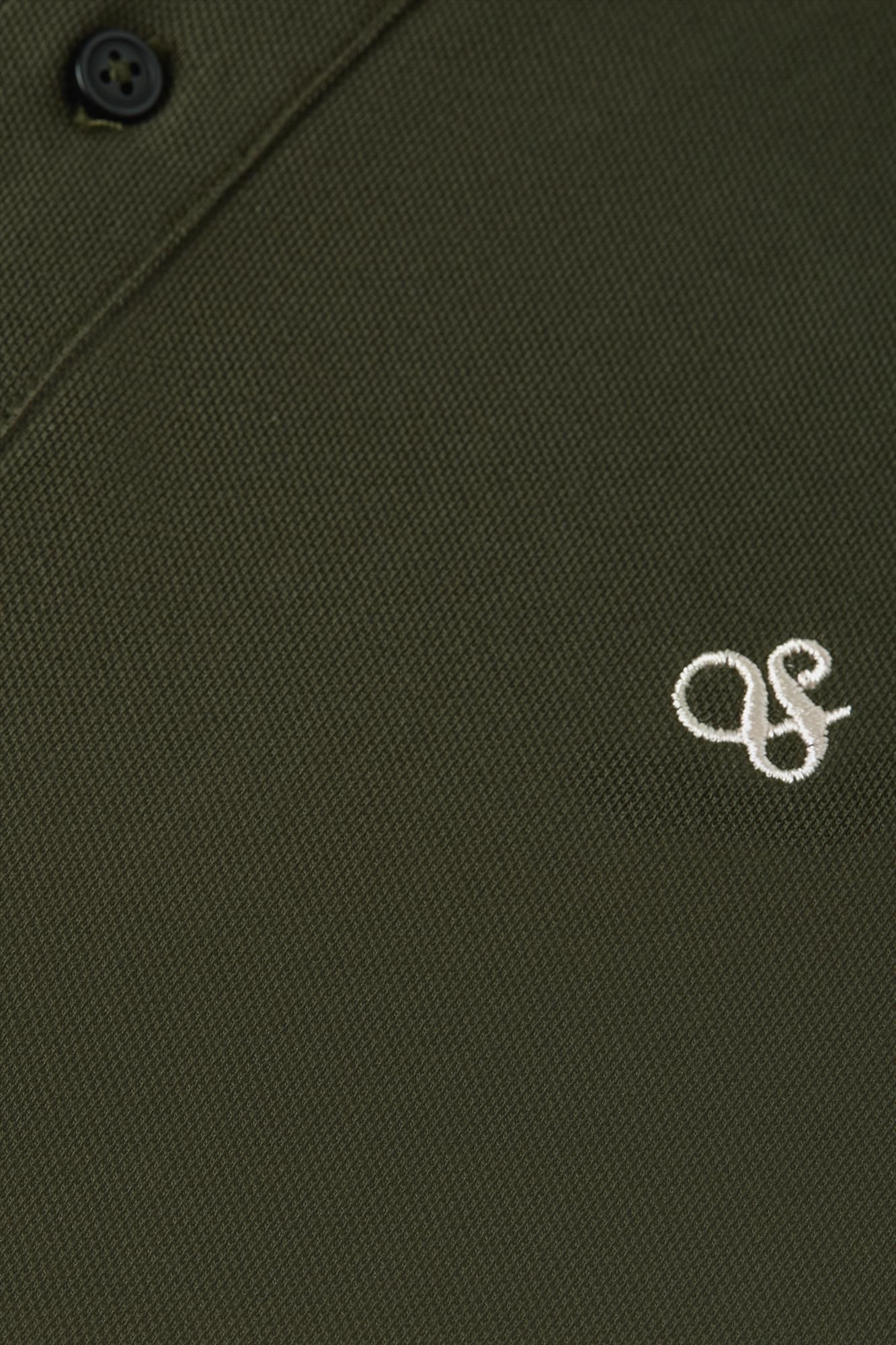 Scotch & Soda - Kaki Seasonal Essentials polo