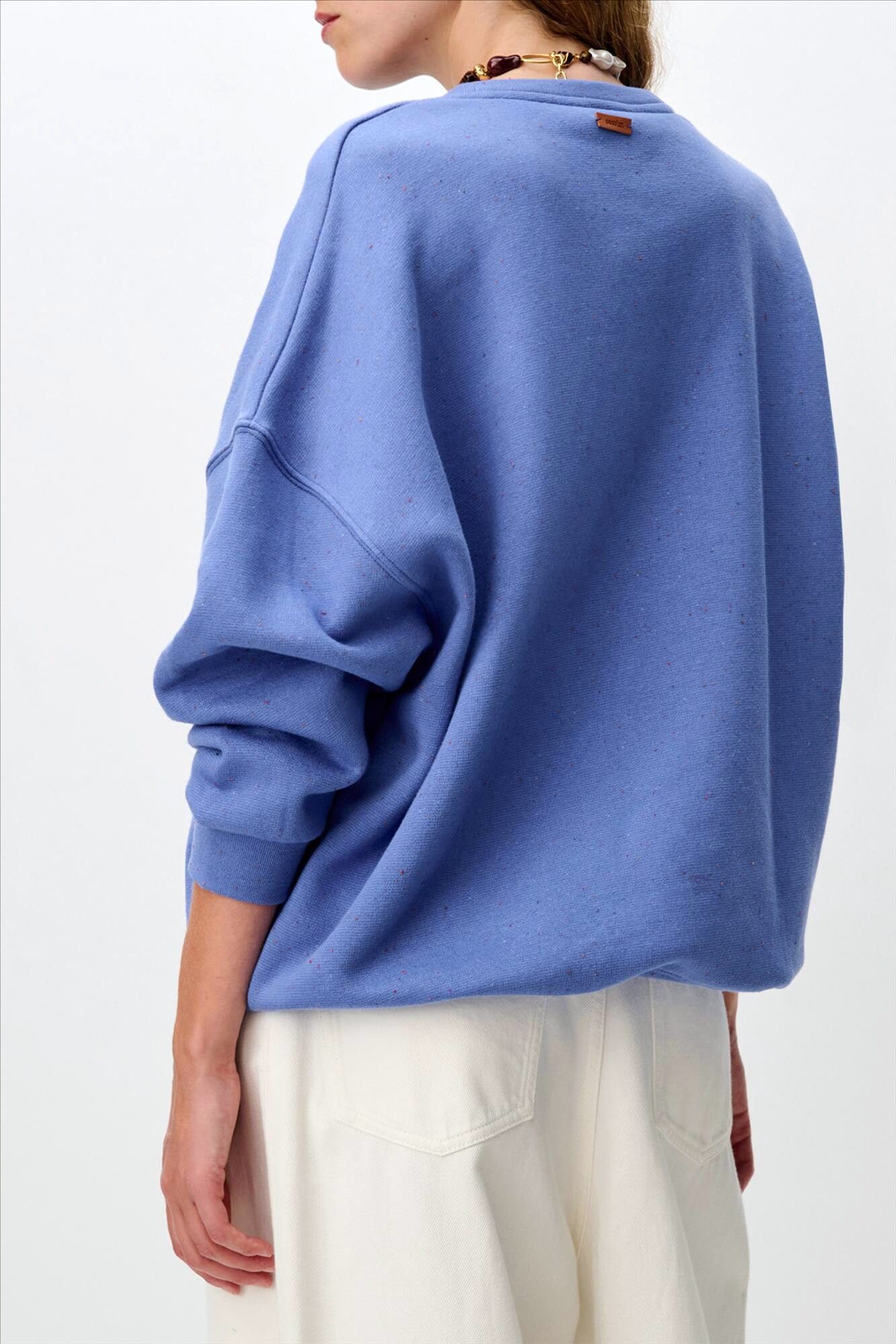 Sessùn - Blauwe Chebbi sweater