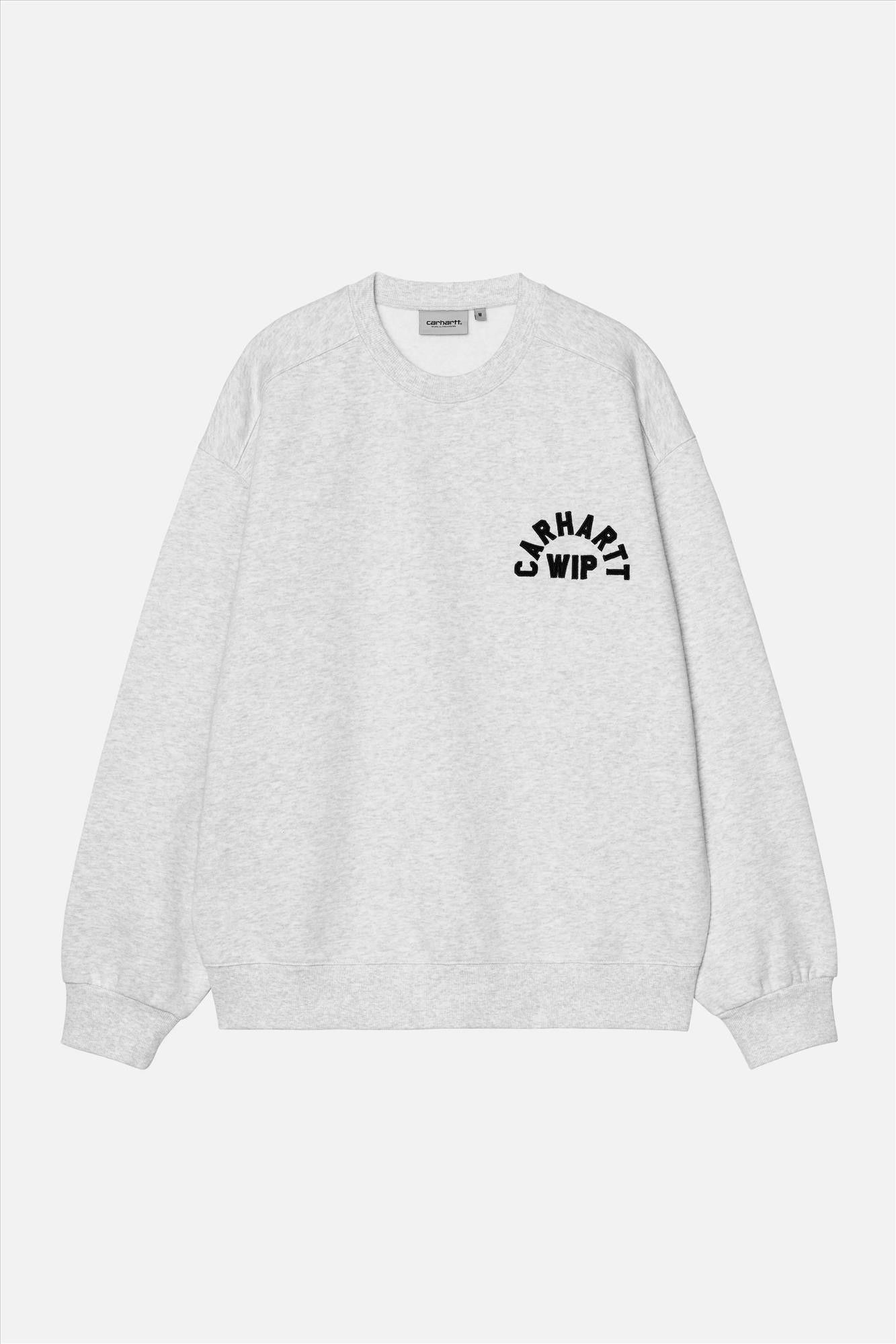 Carhartt WIP - Grijze Arch Script sweater