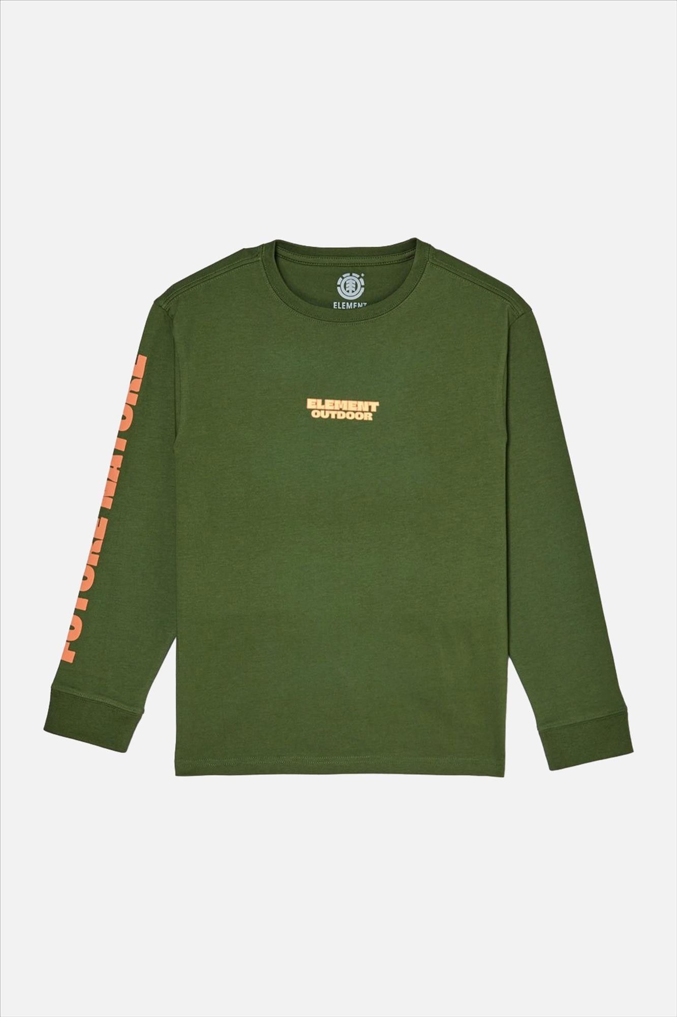 Element - Groene To The Top T-shirt