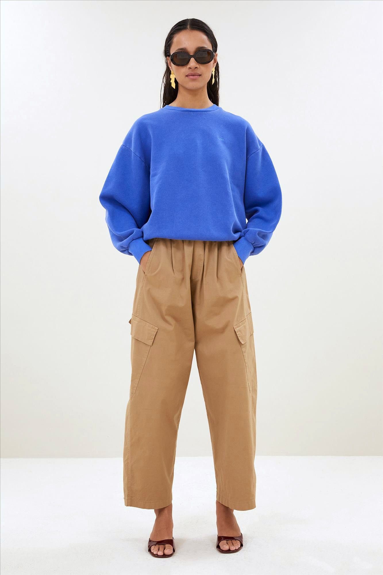 BY BAR - Beige Matcha broek
