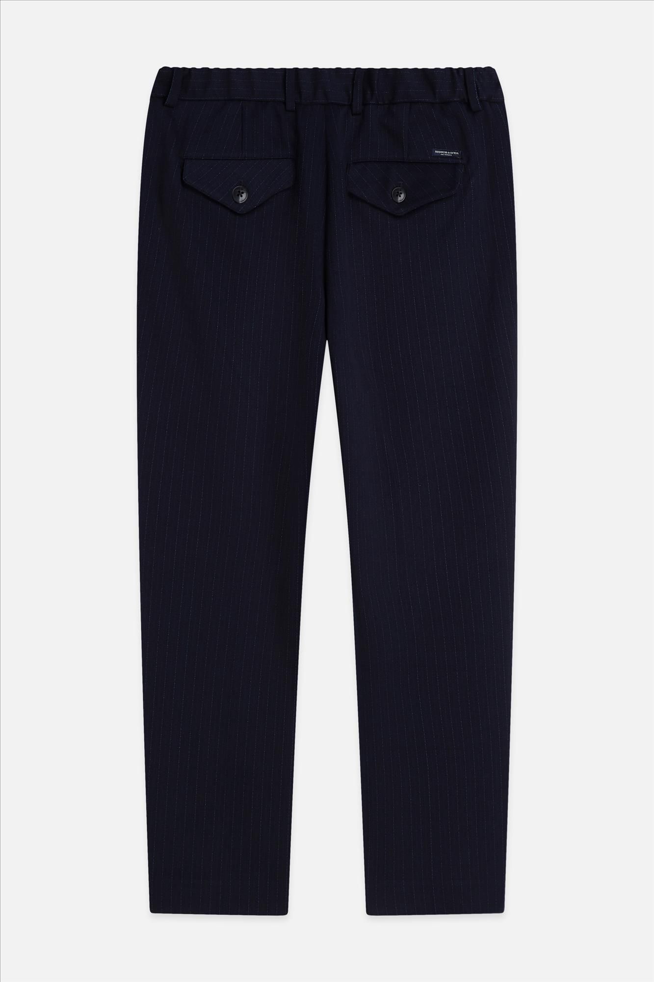 Scotch & Soda - Donkerblauwe The Finch tailored broek