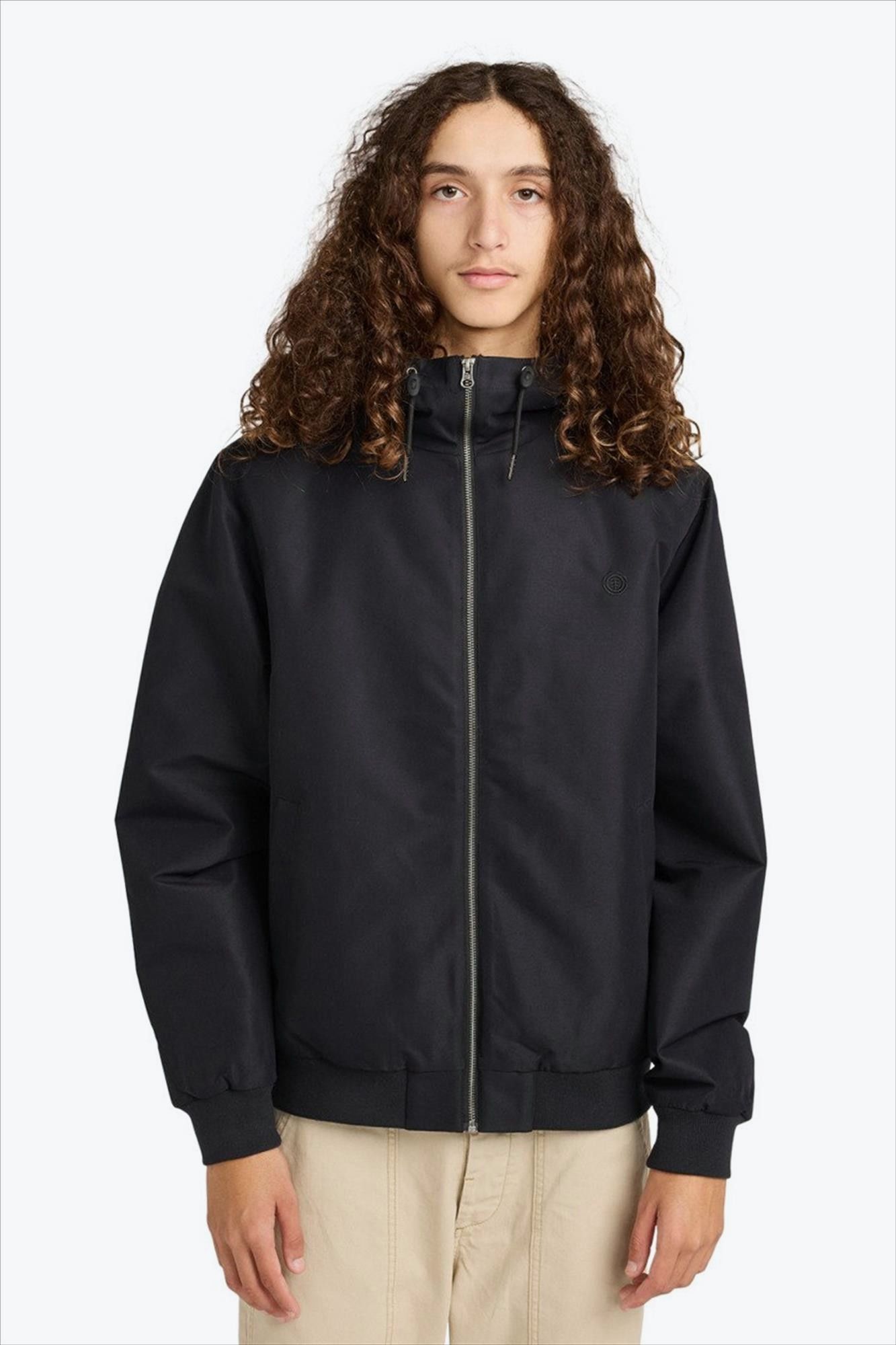Element - Zwarte Dulcey Hooded bomberjas