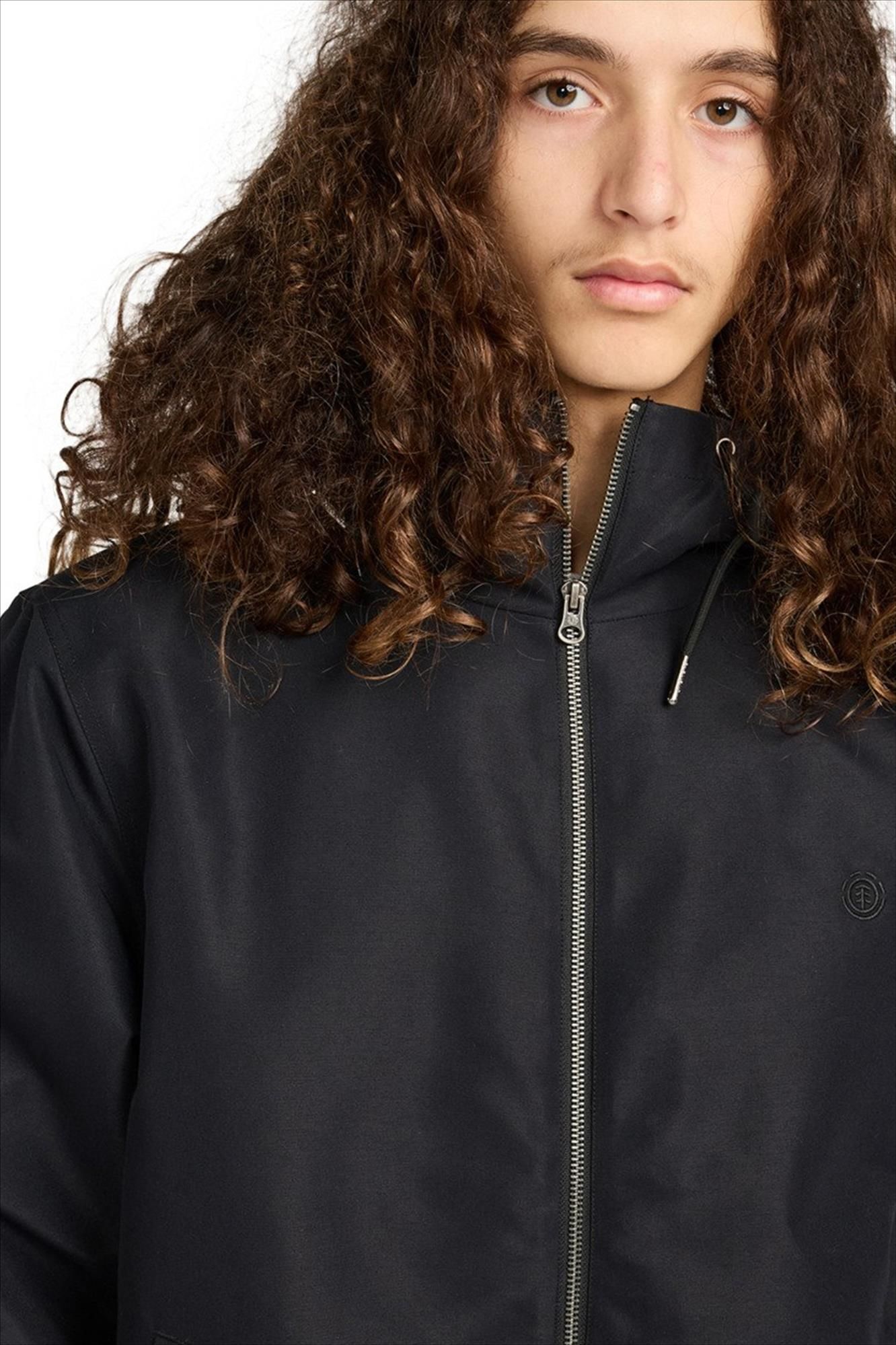 Element - Zwarte Dulcey Hooded bomberjas