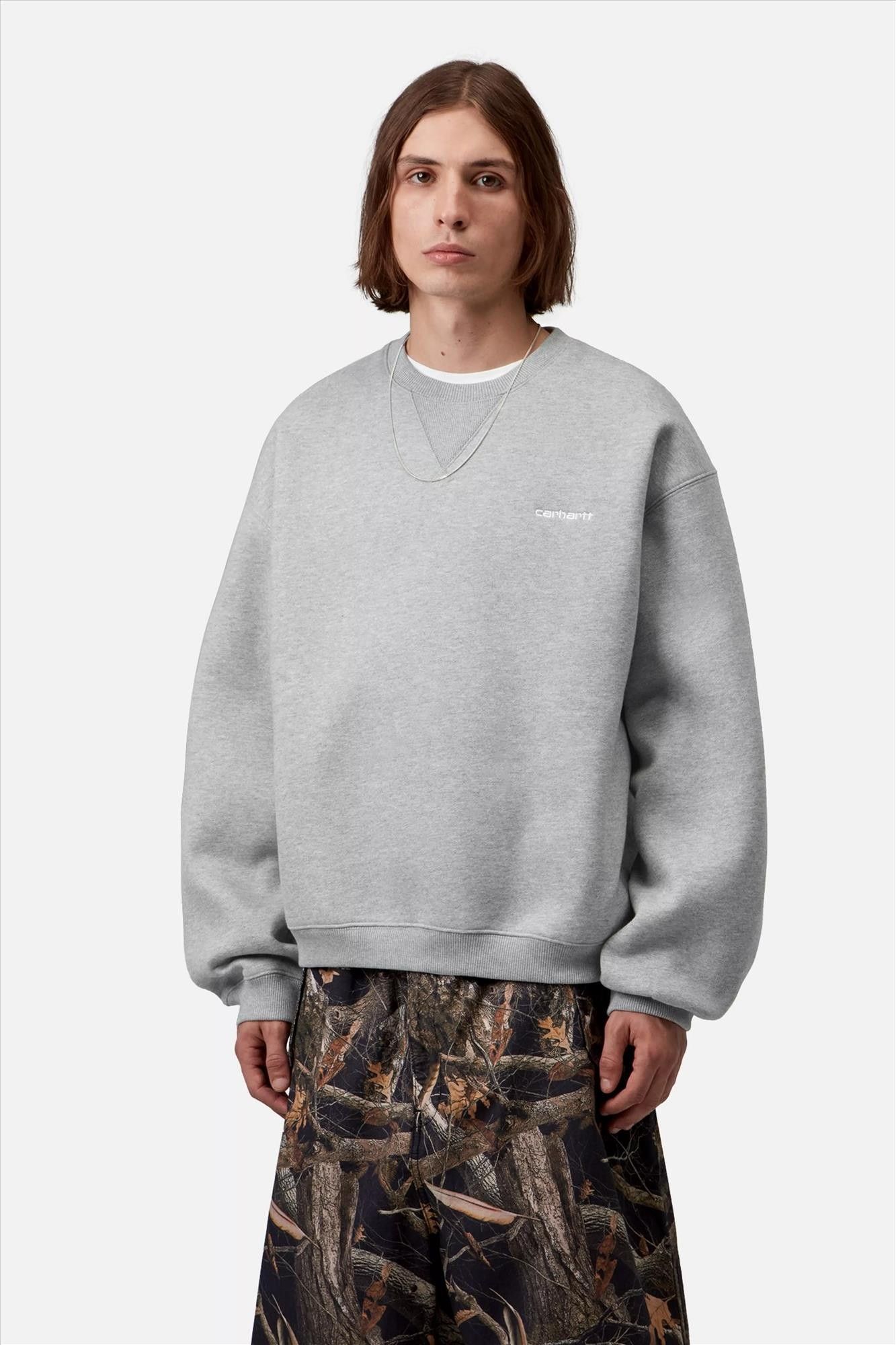 Carhartt WIP - Grijze Ebbert sweater