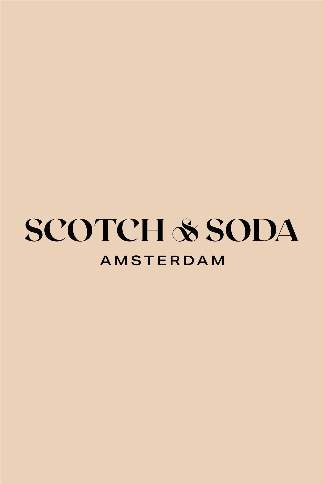 Scotch & Soda - Zwarte Ralston Cord regular slim broek
