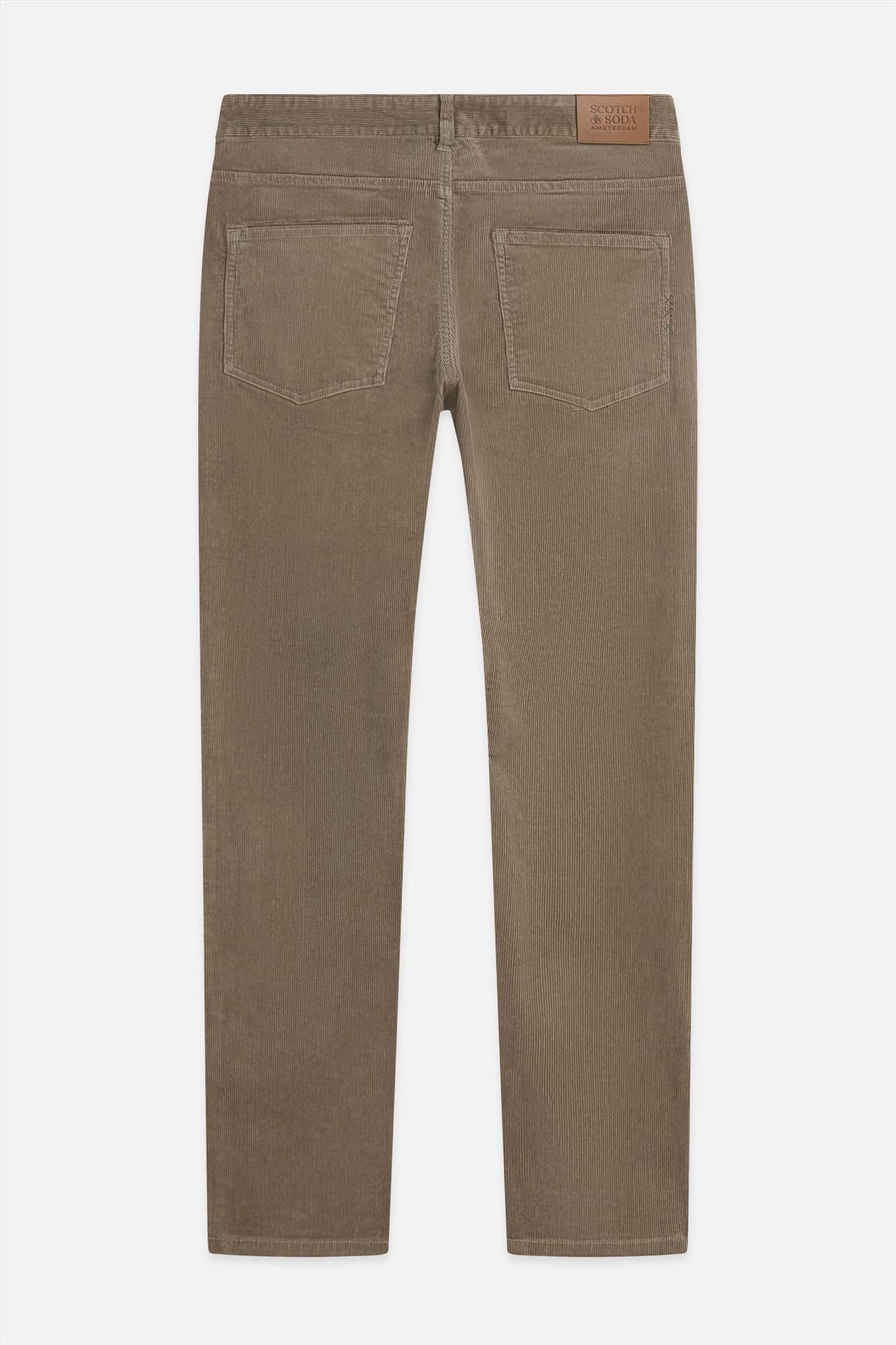Scotch & Soda - Beige Ralston Cord regular slim broek