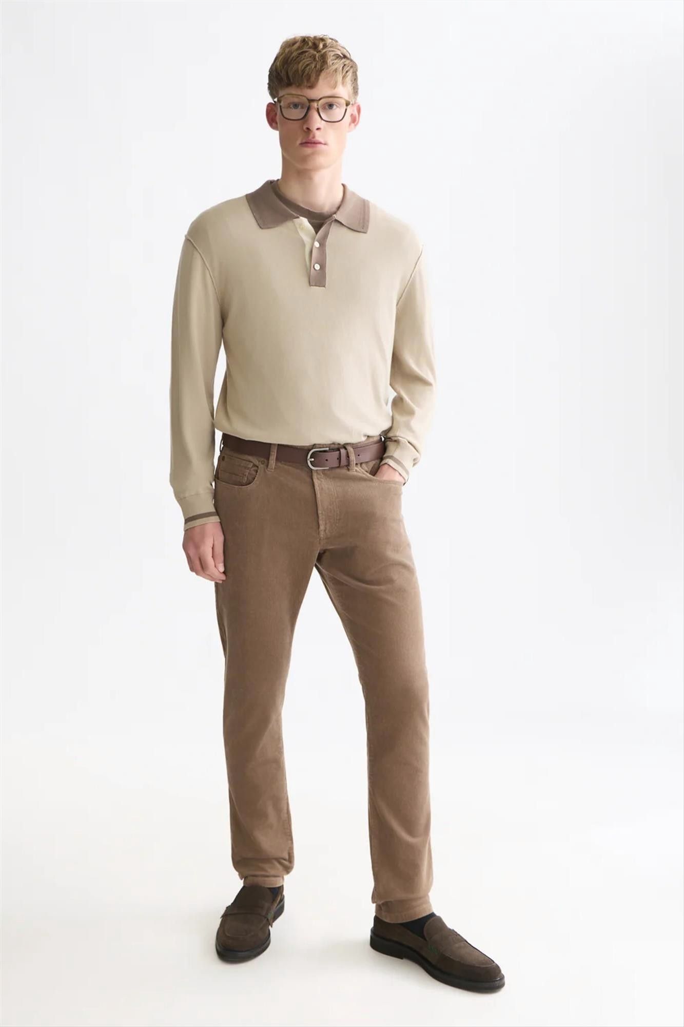 Scotch & Soda - Beige Ralston Cord regular slim broek
