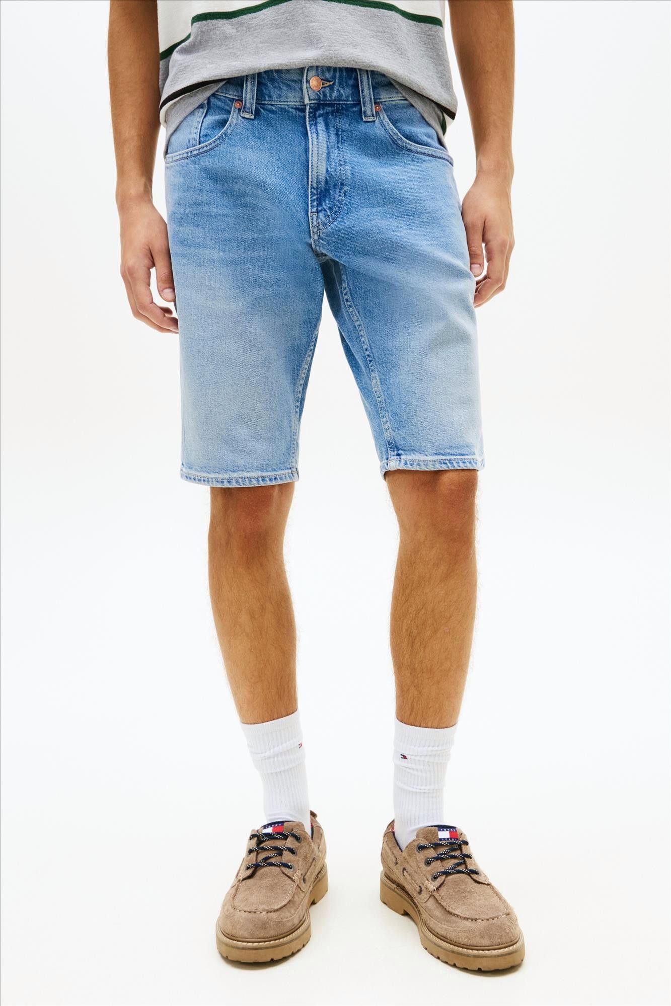 Tommy Jeans - Lichtblauwe Ronnie slim short