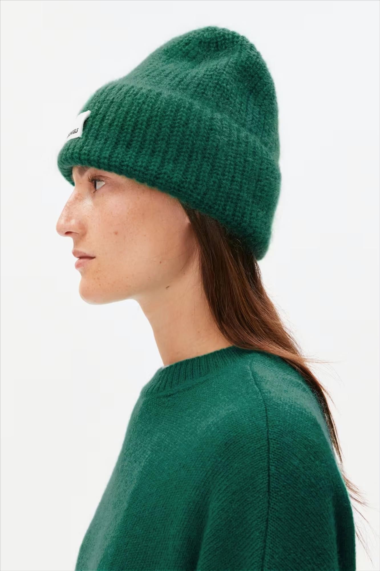 Armed Angels - Groene Snowaa muts