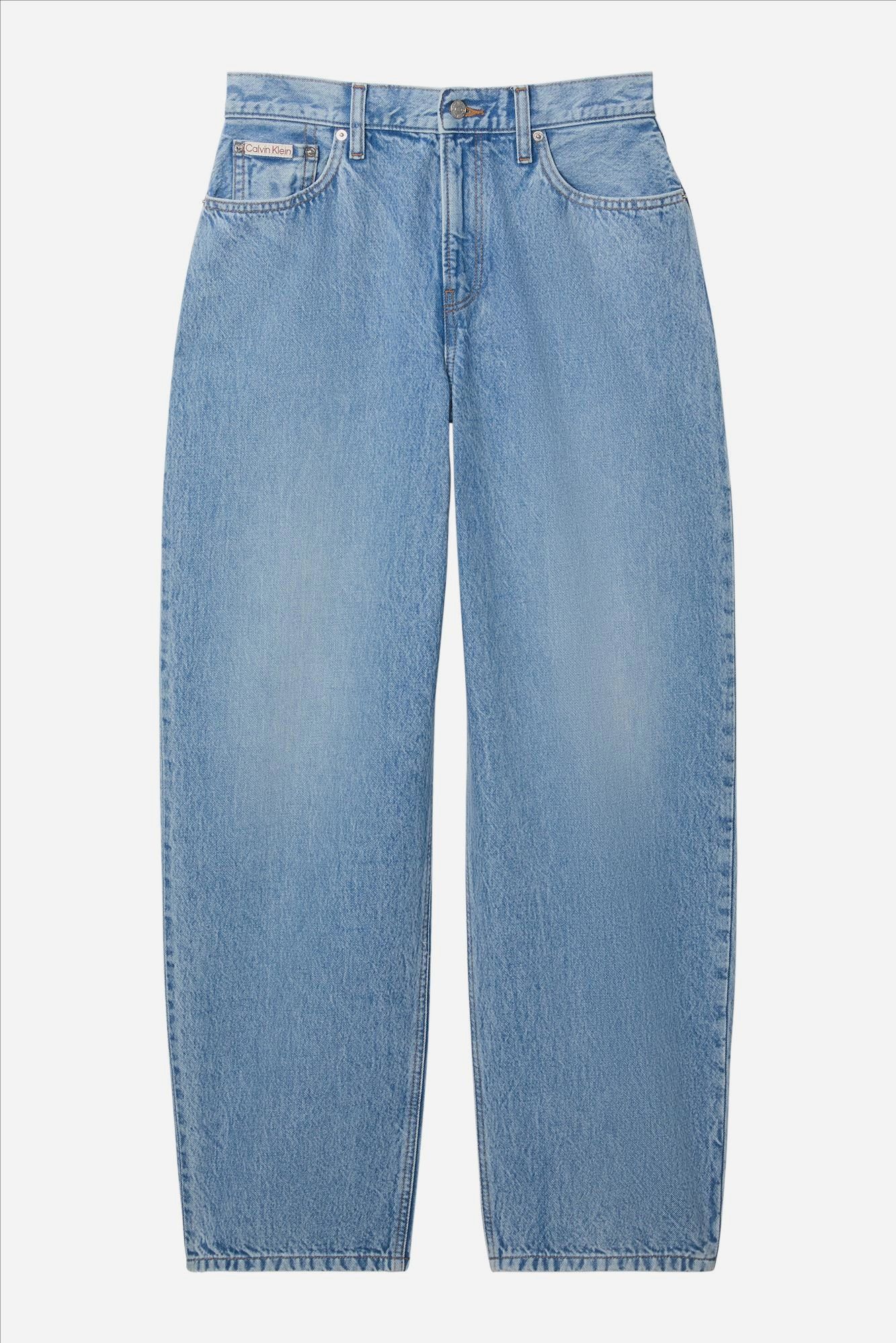 Calvin Klein Jeans - Blauwe Relaxed Barrel jeans