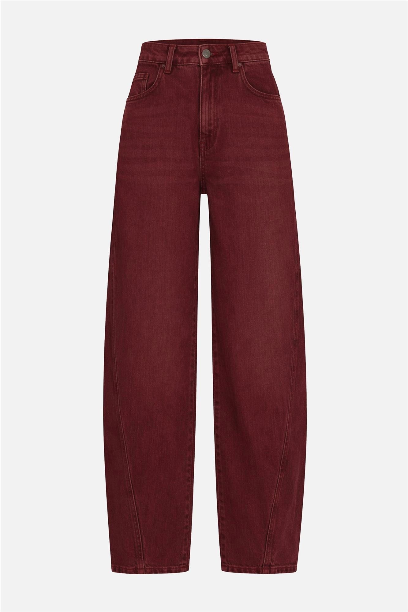 BY BAR - Bordeaux Begum jeans