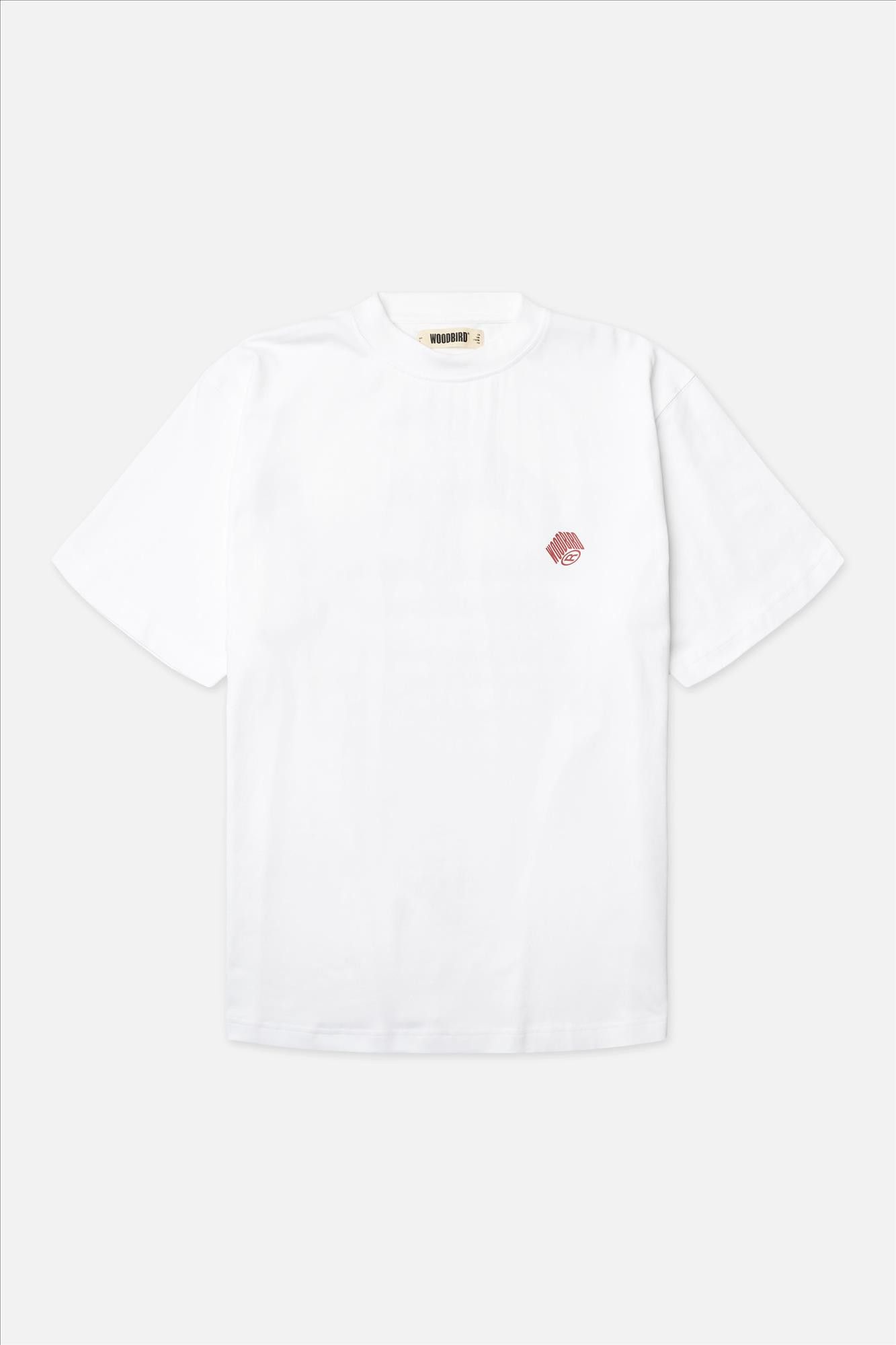WOODBIRD - Witte Baine Carp T-shirt
