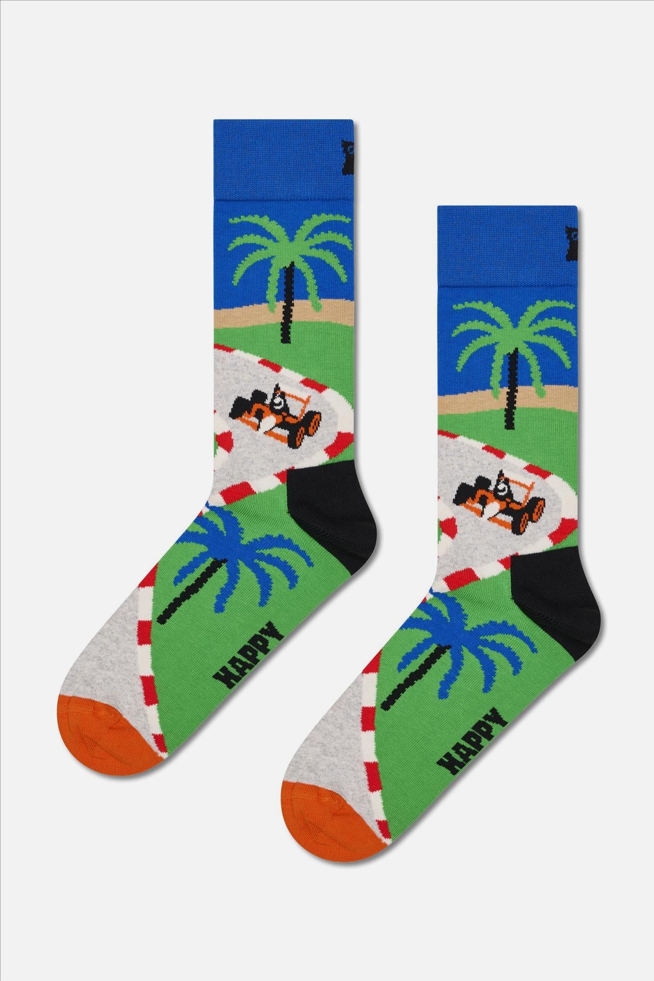Happy Socks - Multicolor Formule-1 giftbox sokken, maat: 41-46