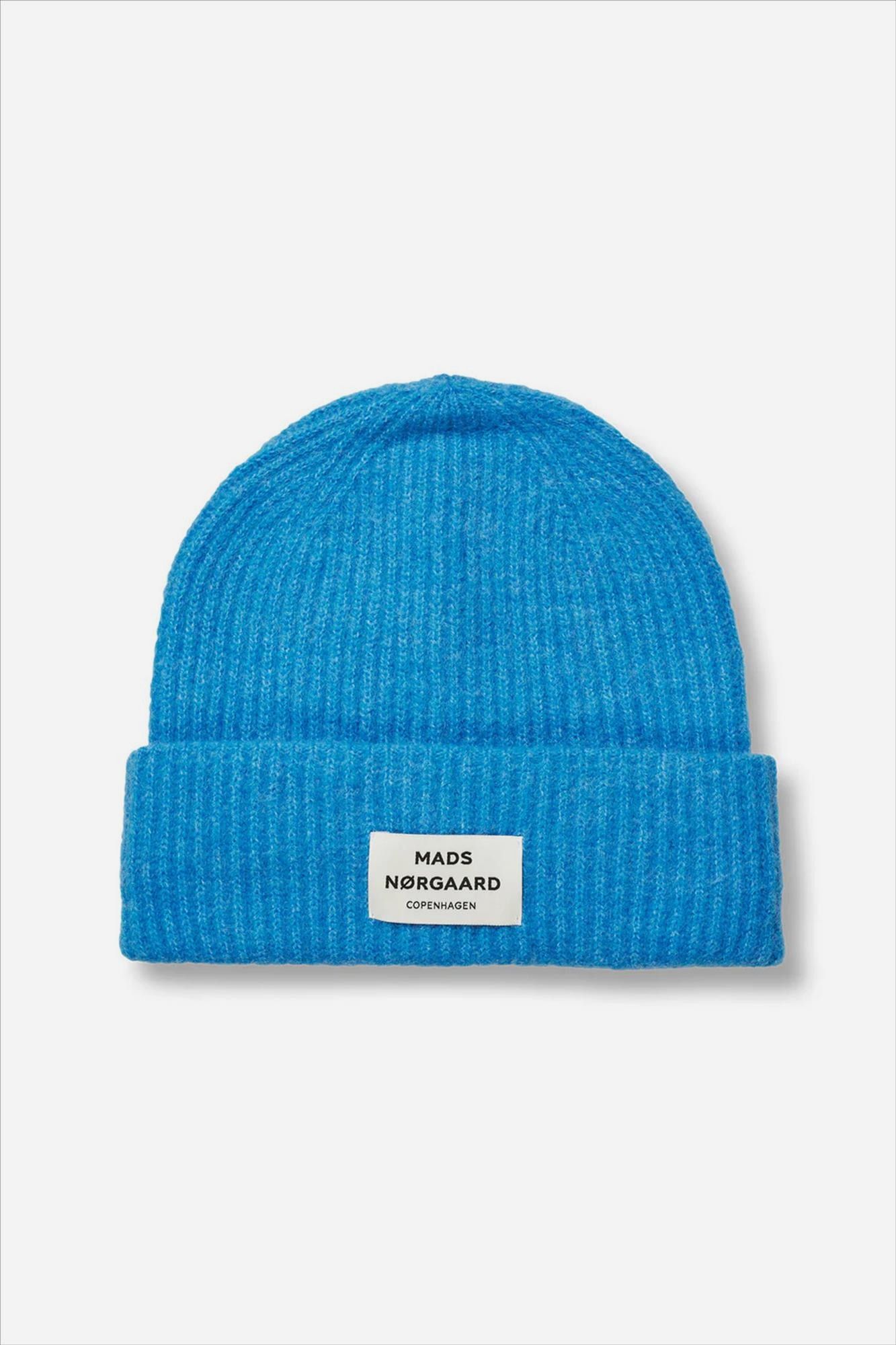 MADS NORGAARD - Blauwe Tosca Anju muts