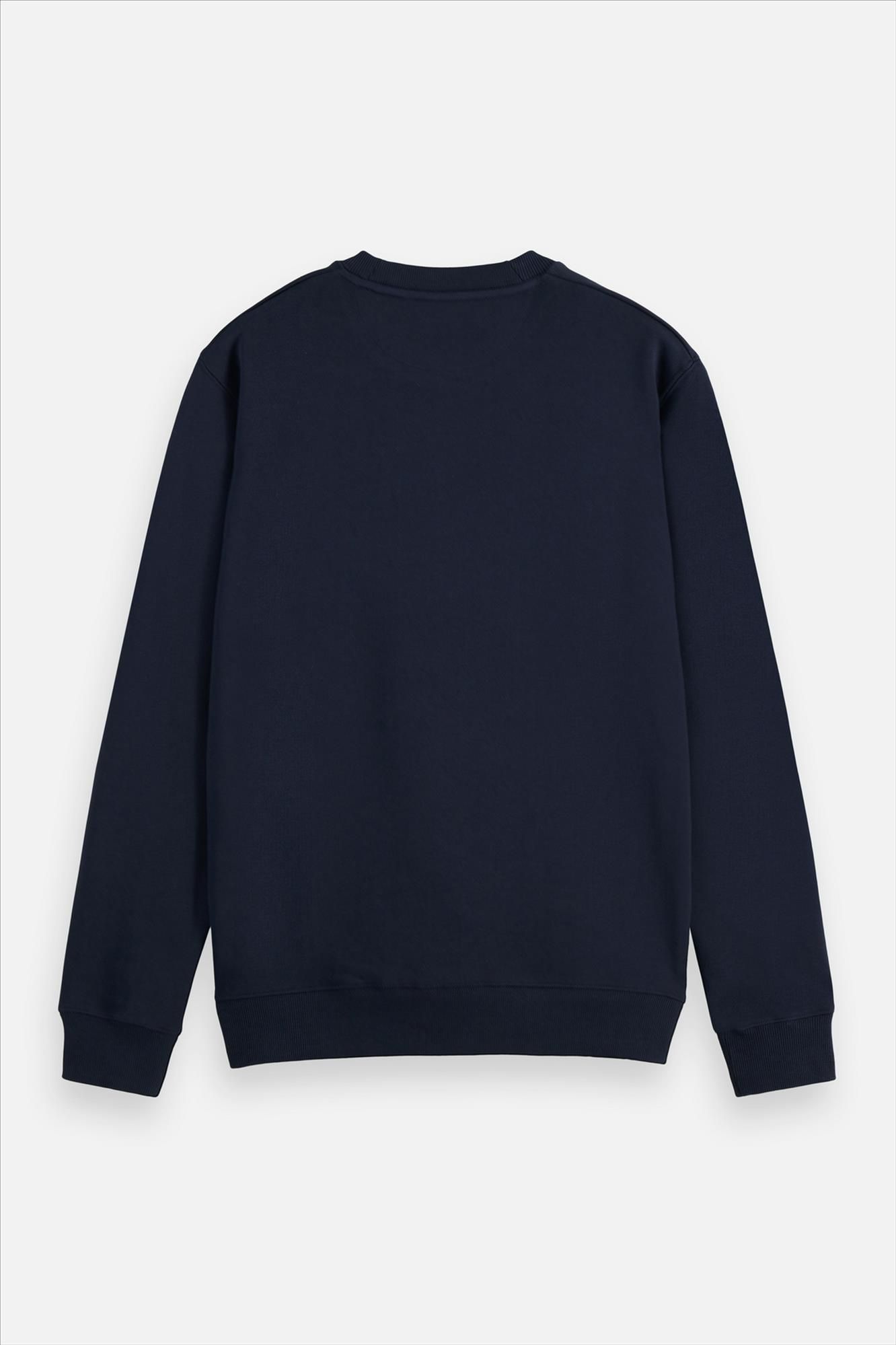 Scotch & Soda - Donkerblauwe Core Logo sweater