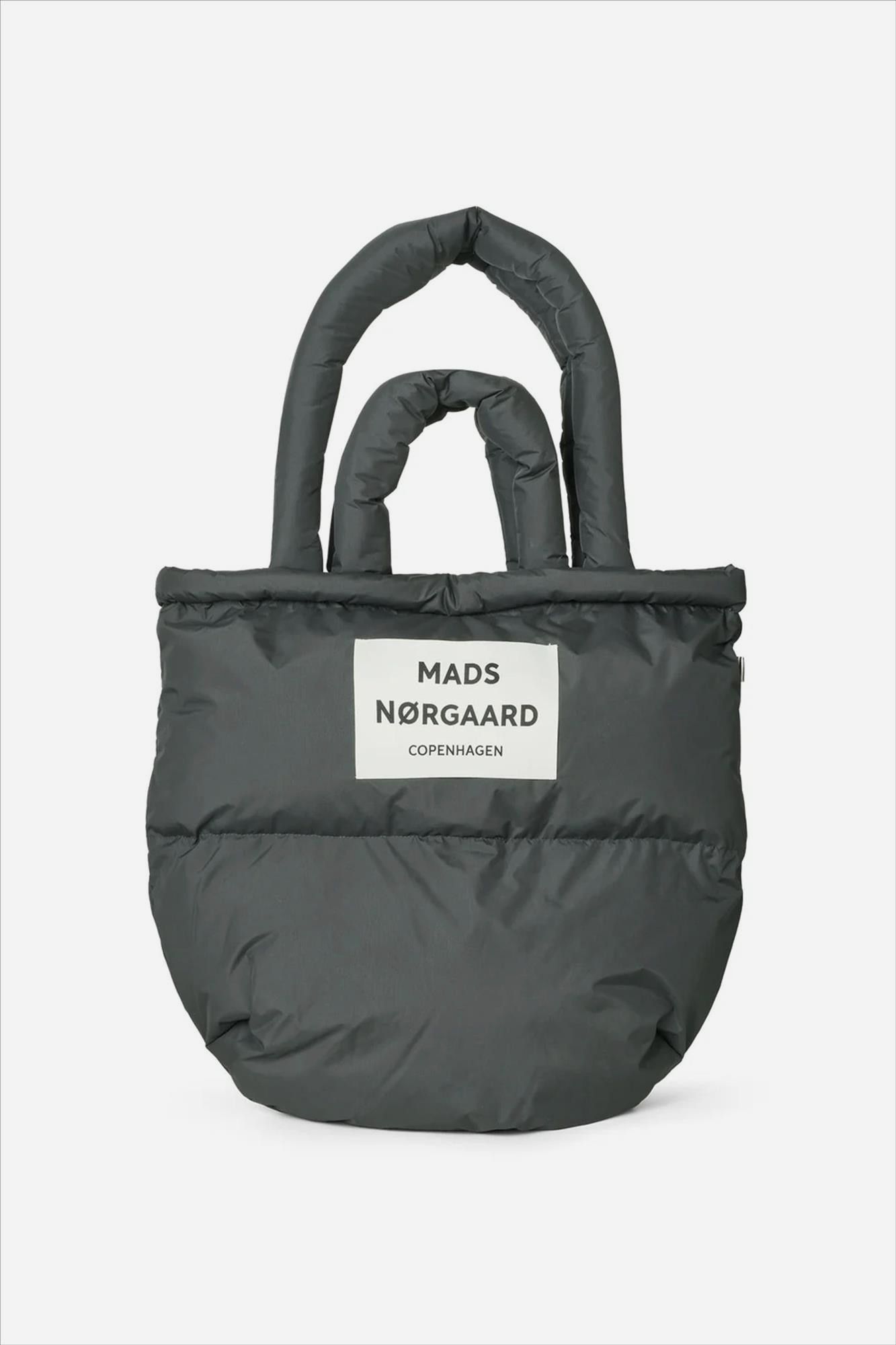 MADS NORGAARD - Donkergrijze Ripstop Pillow tas