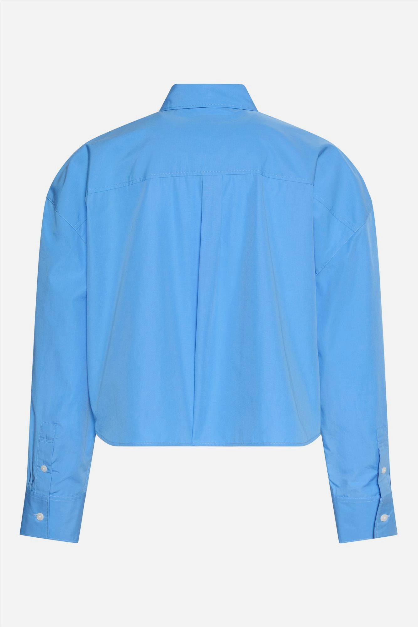 Calvin Klein Jeans - Blauwe Marina Cropped blouse