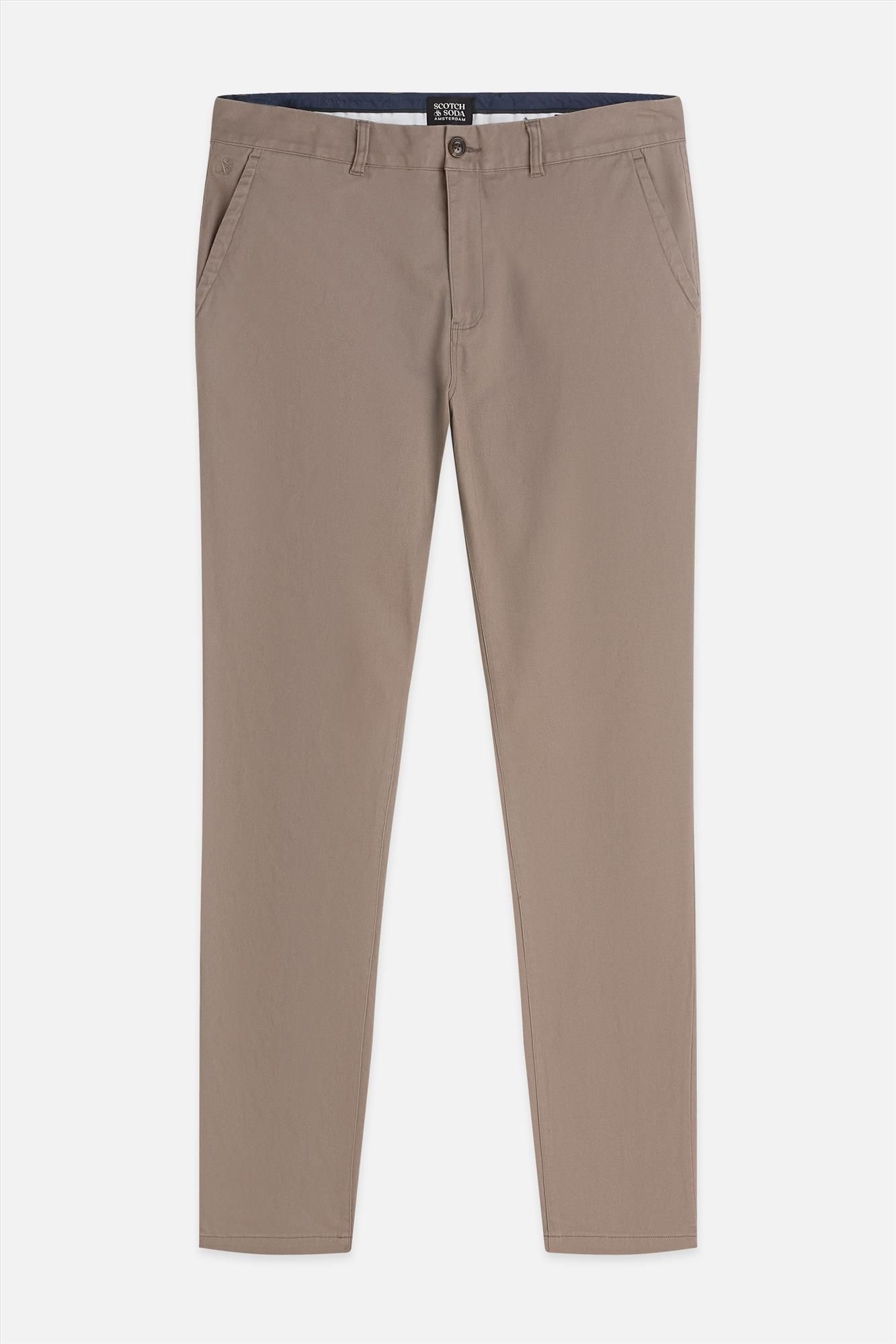 Scotch & Soda - Bruine Stuart regular slim chino