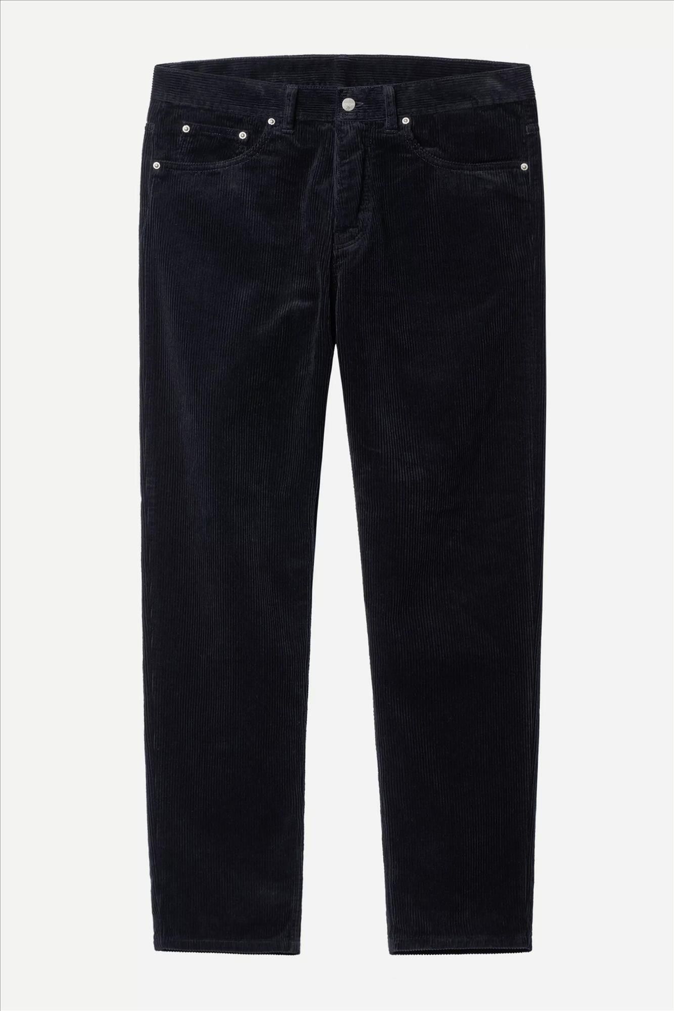 Carhartt WIP - Donkerblauwe Newel pant