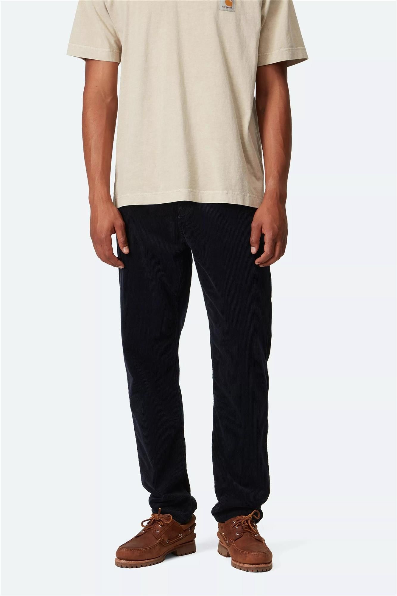 Carhartt WIP - Donkerblauwe Newel pant