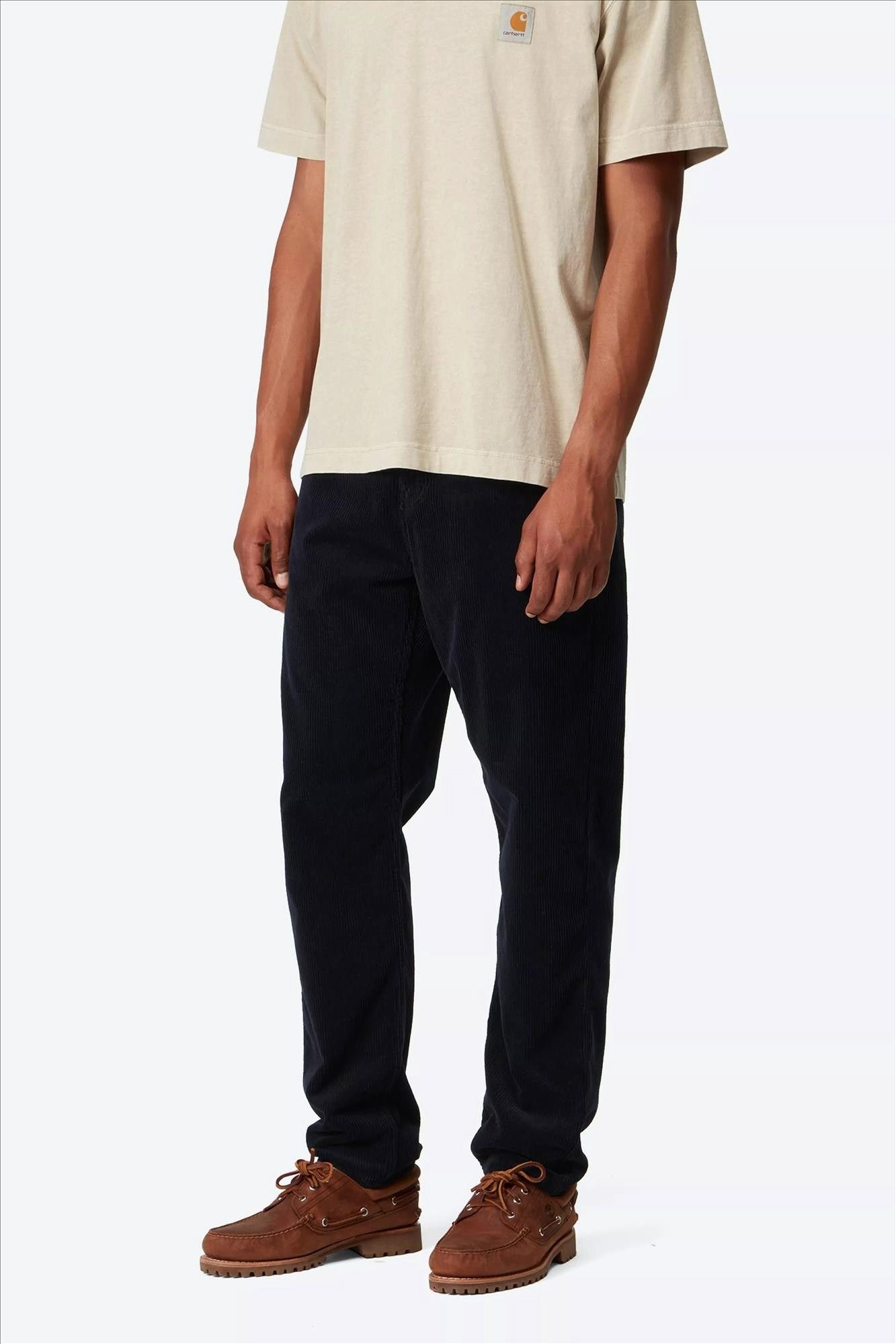 Carhartt WIP - Donkerblauwe Newel pant