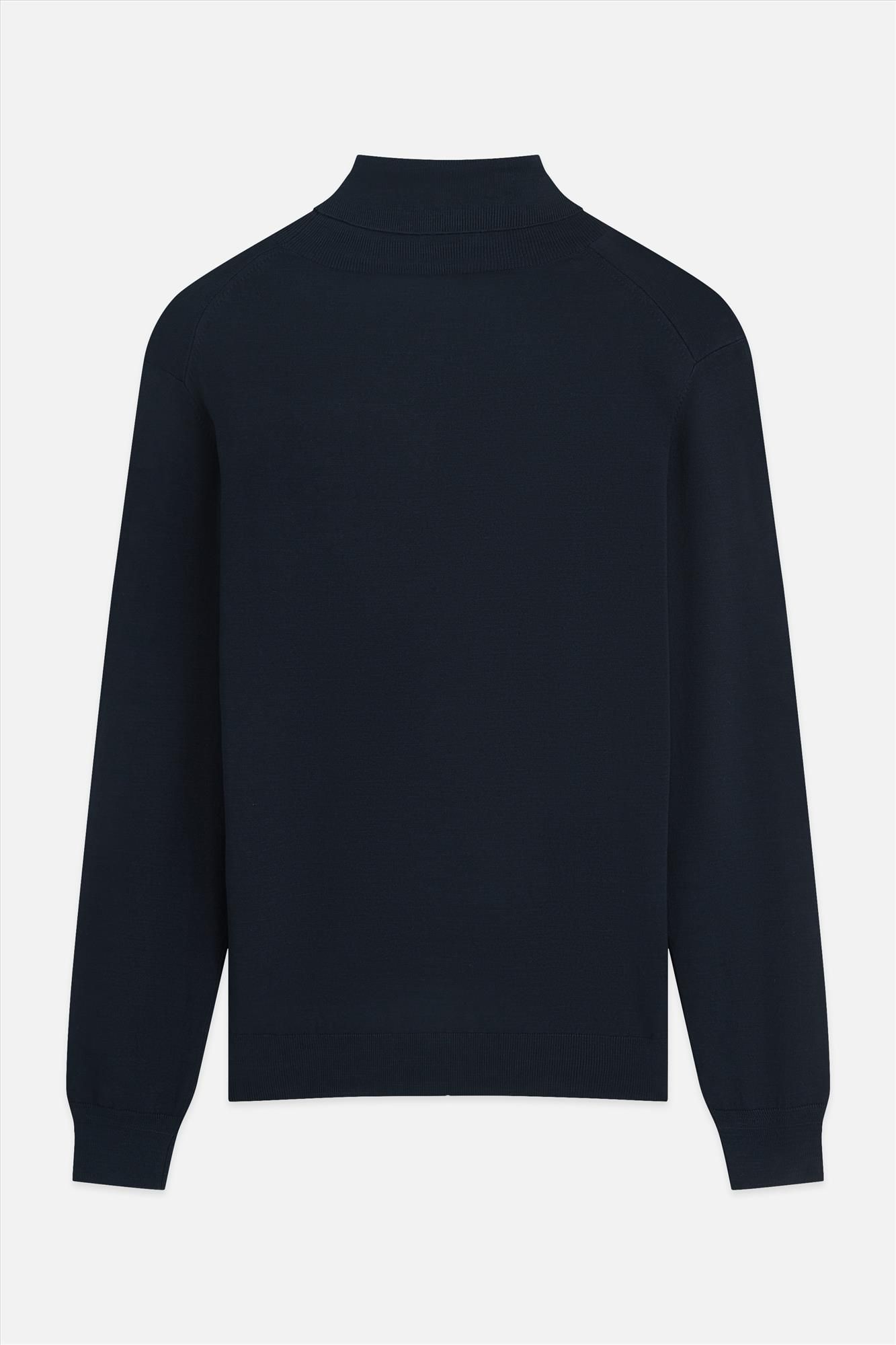 Scotch & Soda - Donkerblauwe Icon Turtle trui