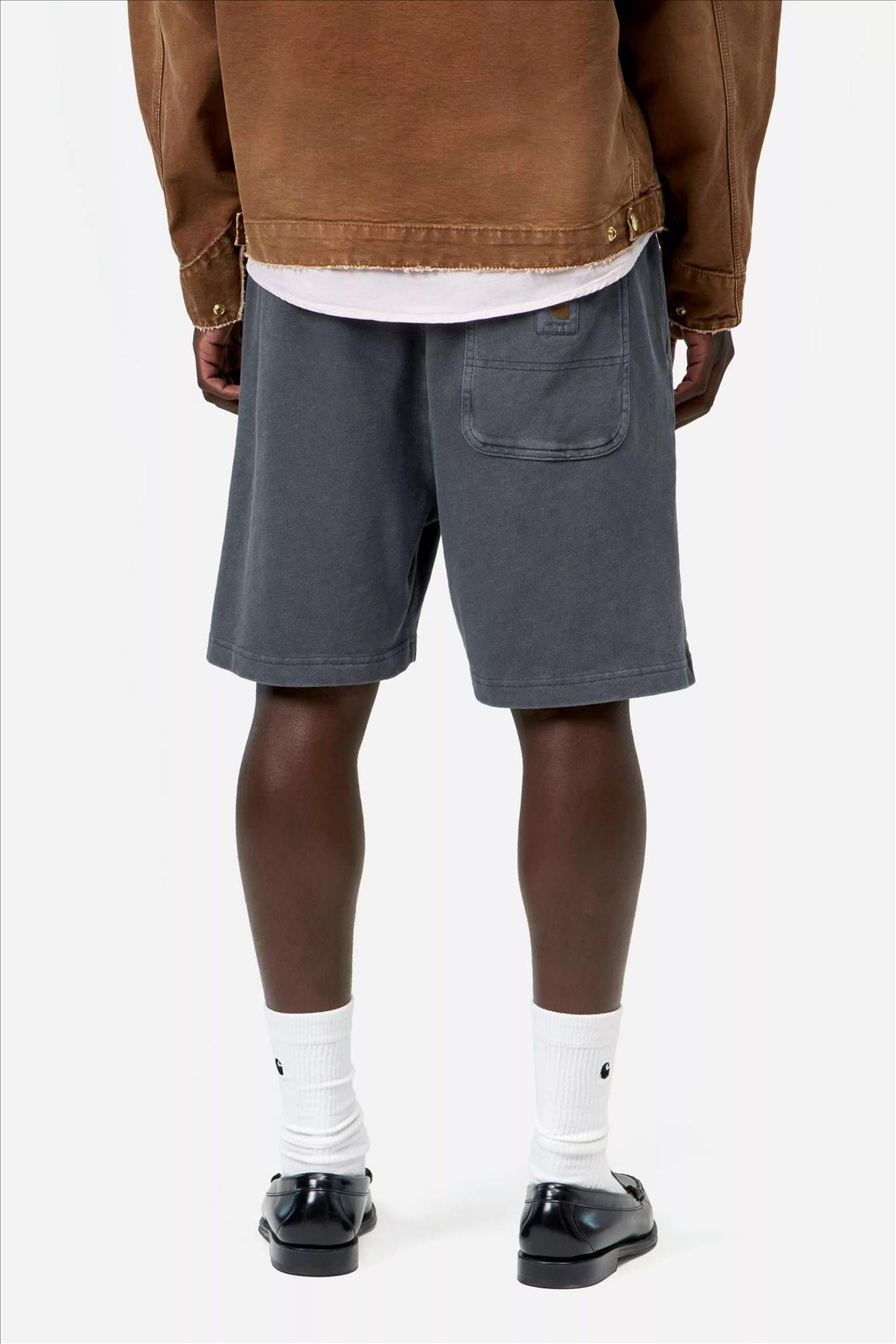 Carhartt WIP - Donkergrijze Harper sweatshort