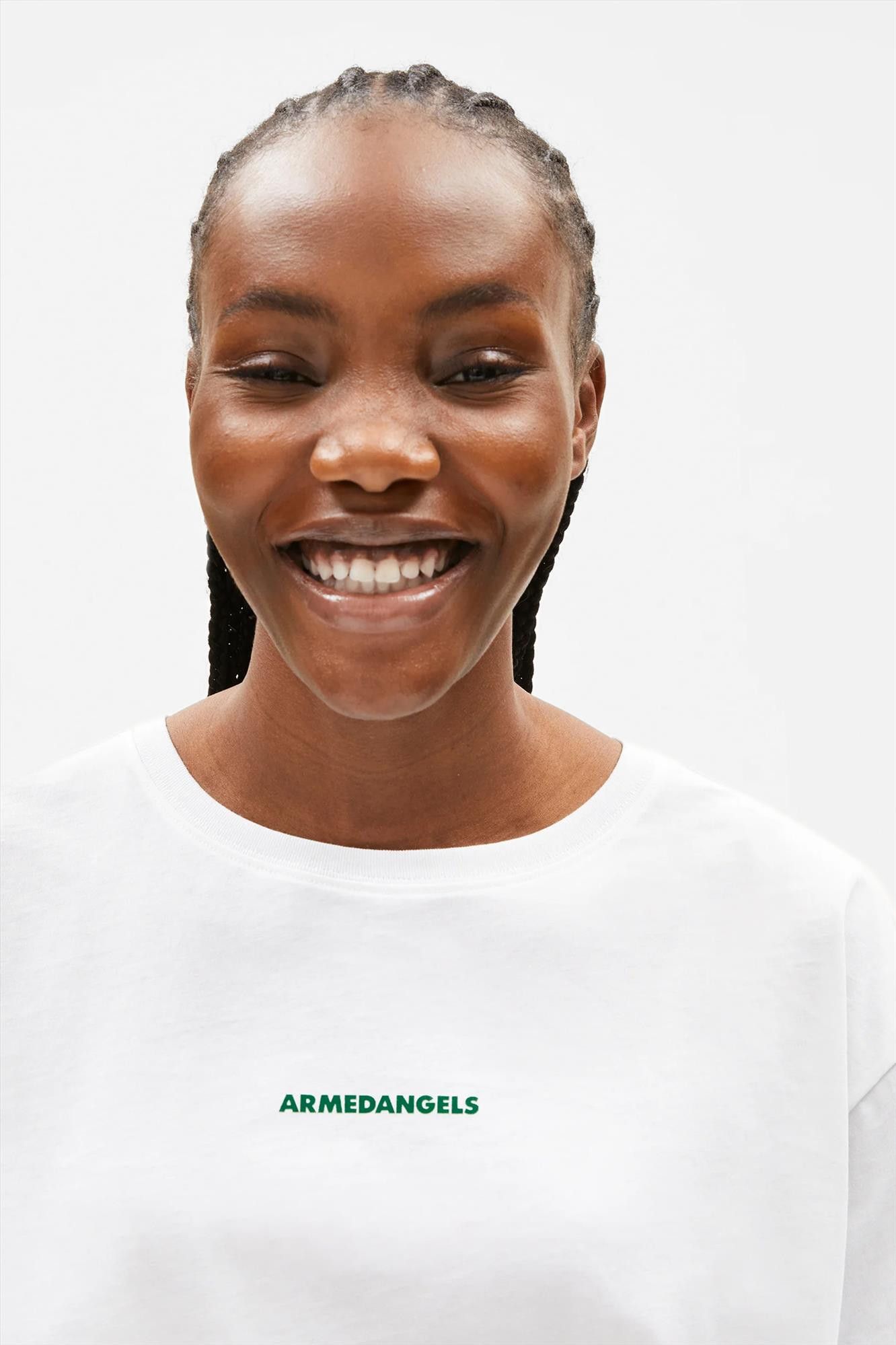 Armed Angels - Witte Giannaa Difference T-shirt
