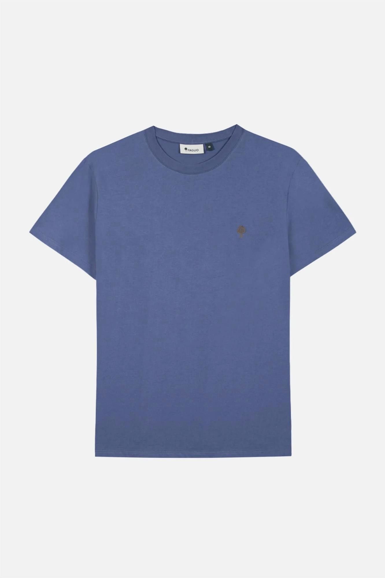 Faguo - Blauwe Arcy T-shirt