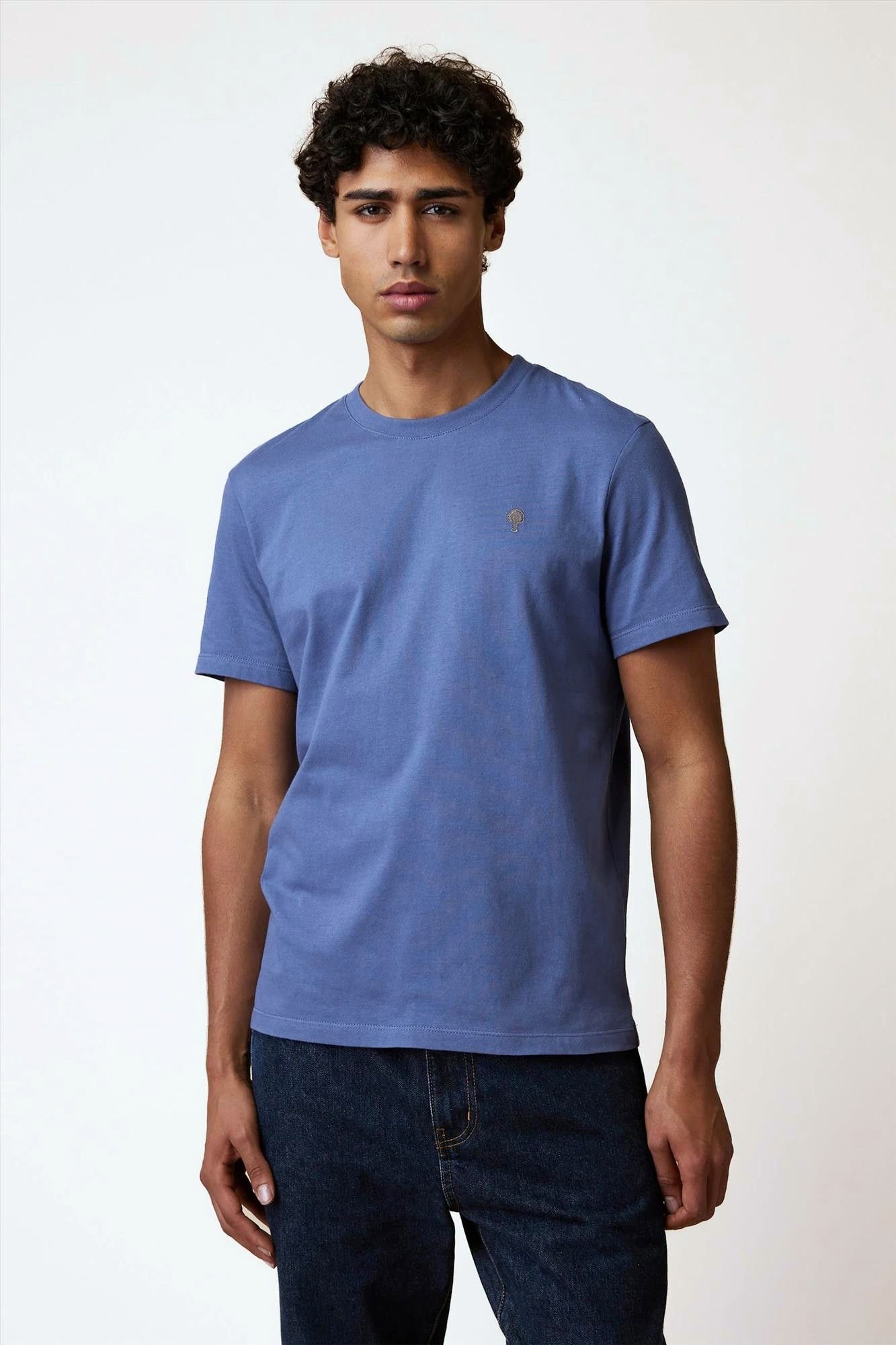 Faguo - Blauwe Arcy T-shirt