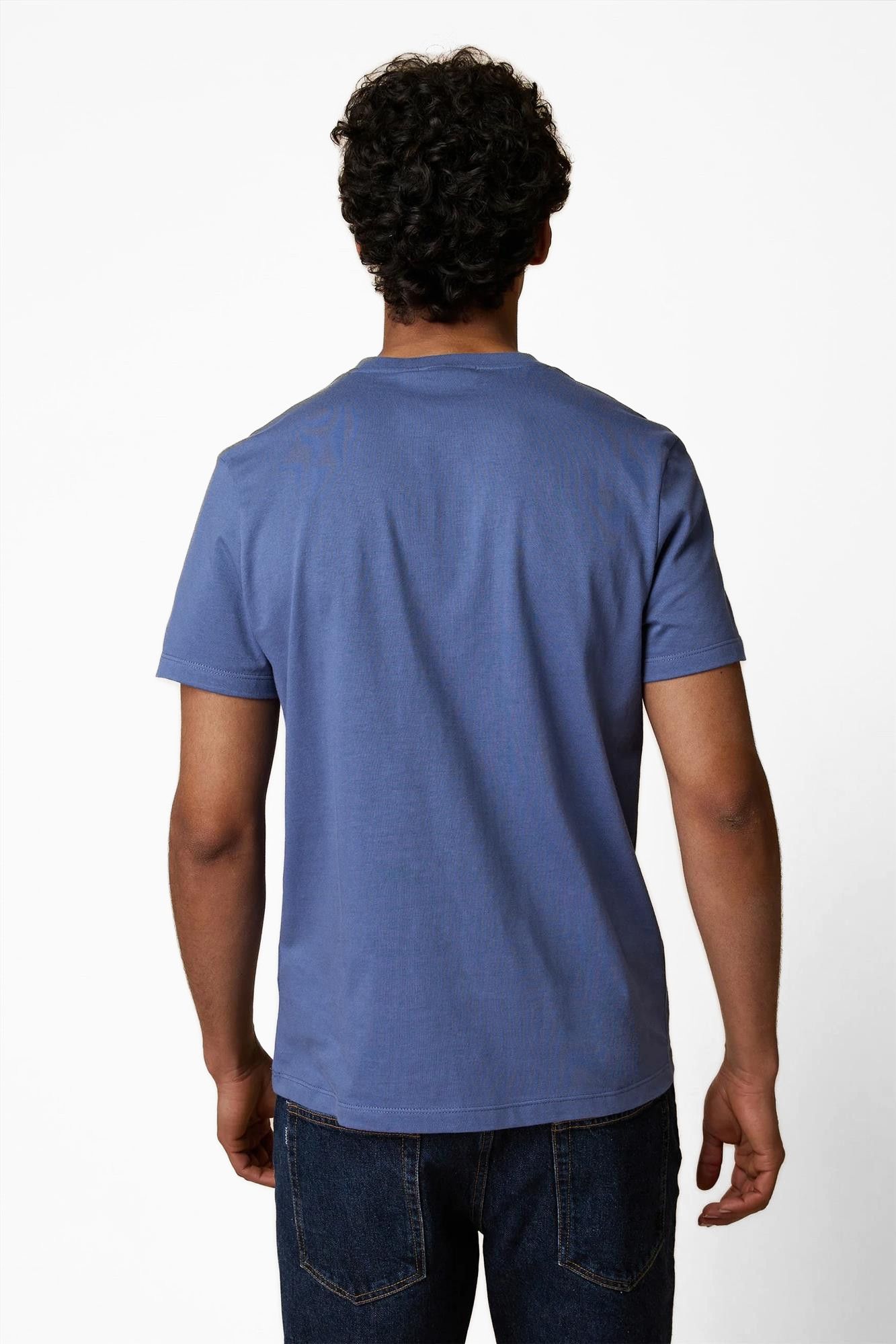 Faguo - Blauwe Arcy T-shirt