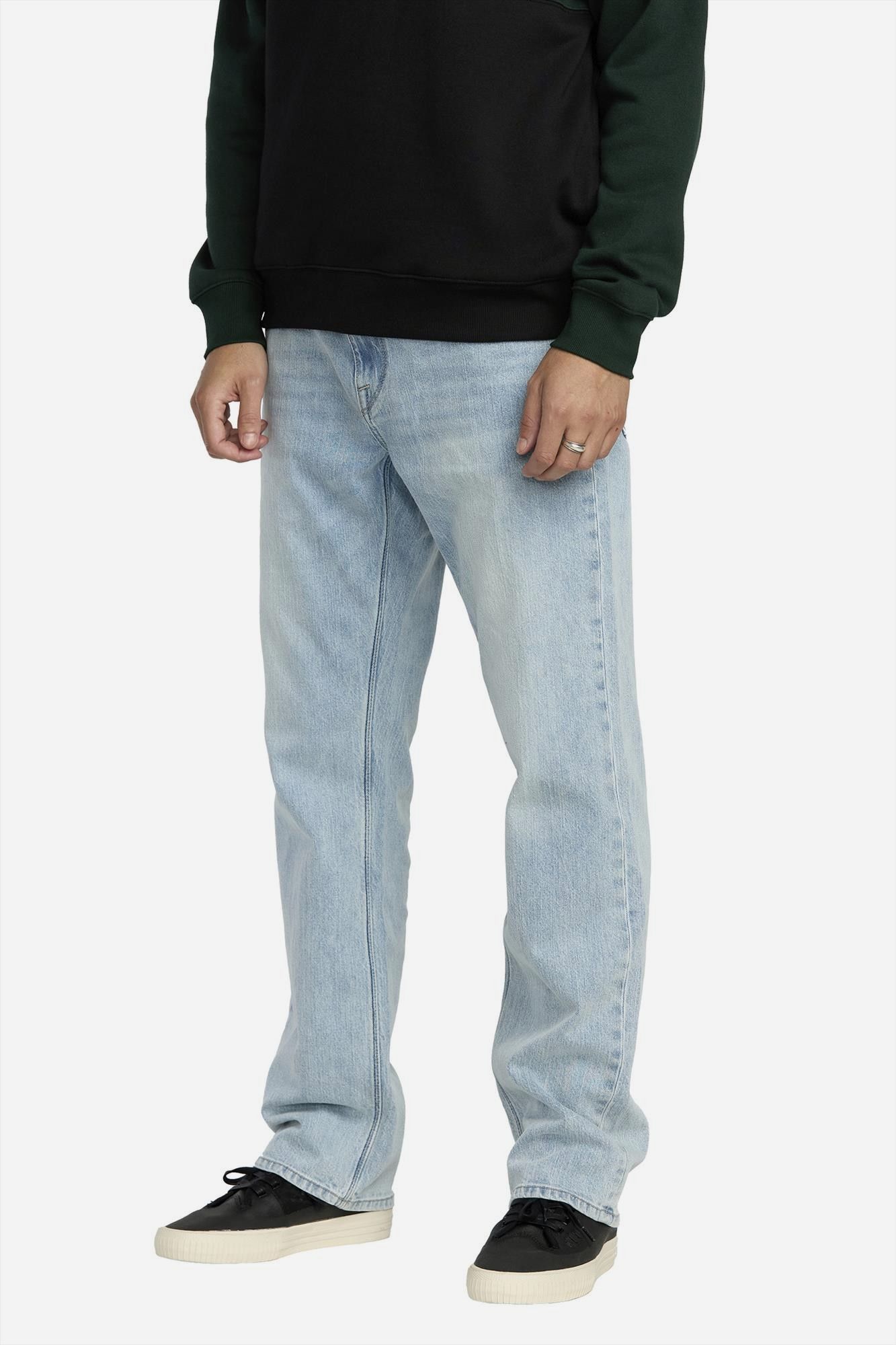 Volcom - Lichtblauwe Kinkade straight jeans