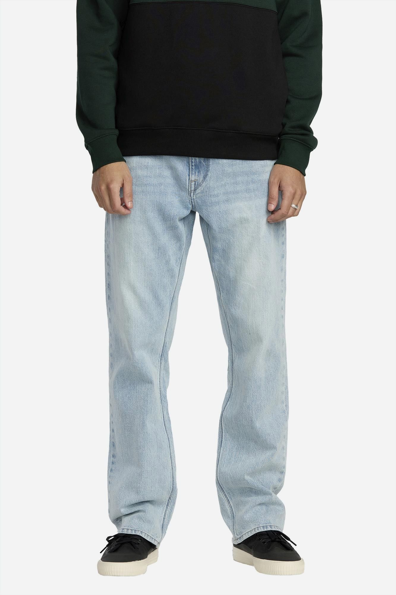 Volcom - Lichtblauwe Kinkade straight jeans