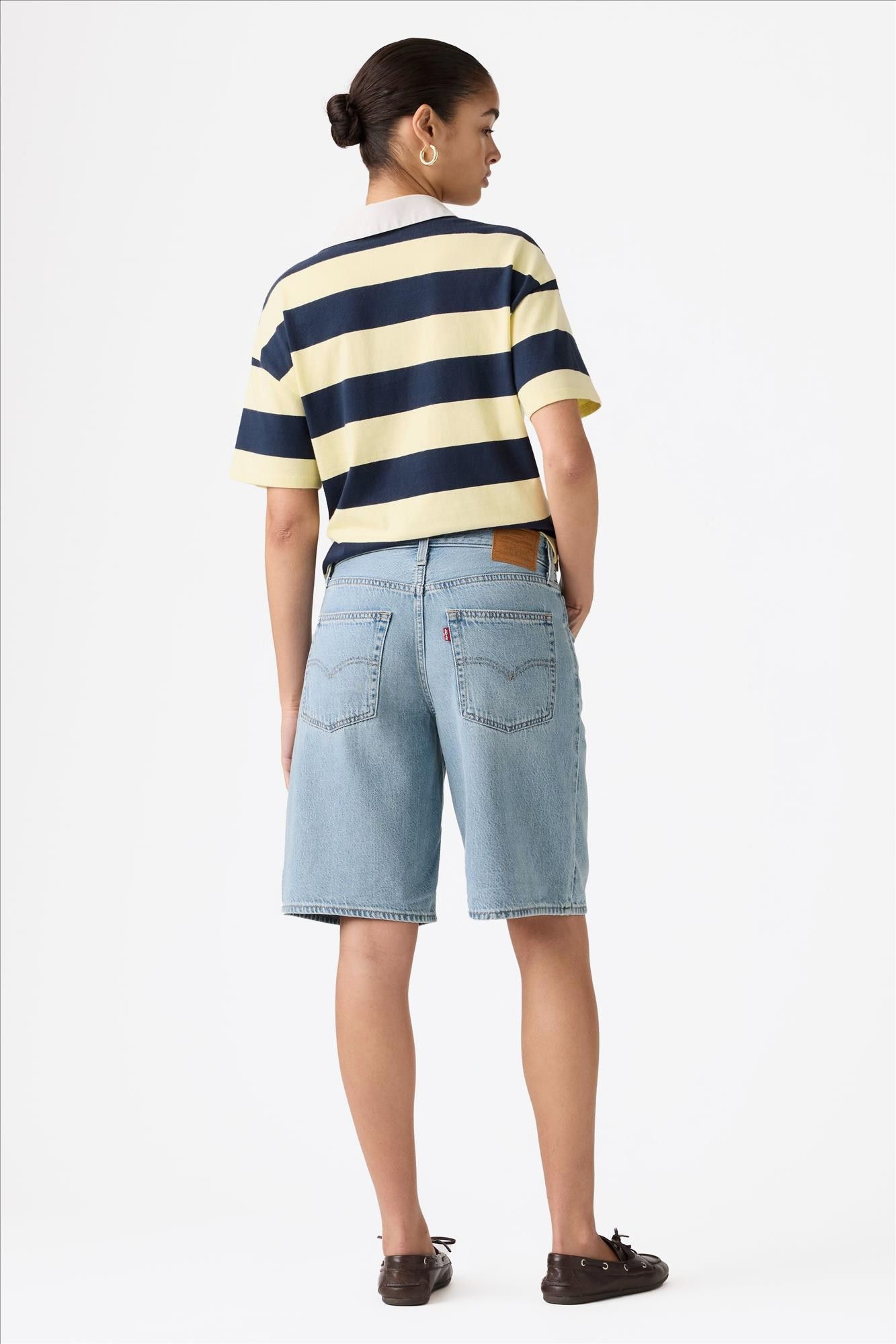Levi's - Lichtblauwe Baggy Dad jort