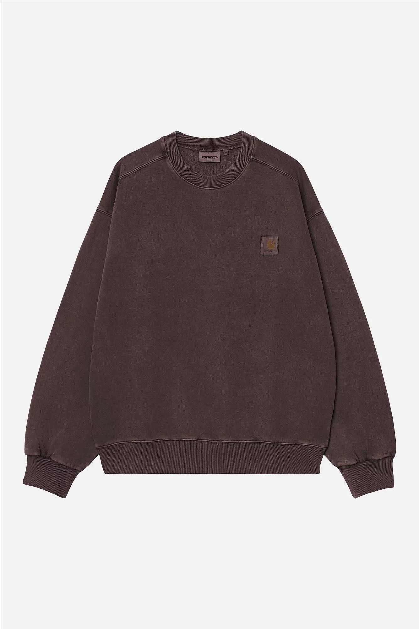 Carhartt WIP - Donkerbruine Vista sweater