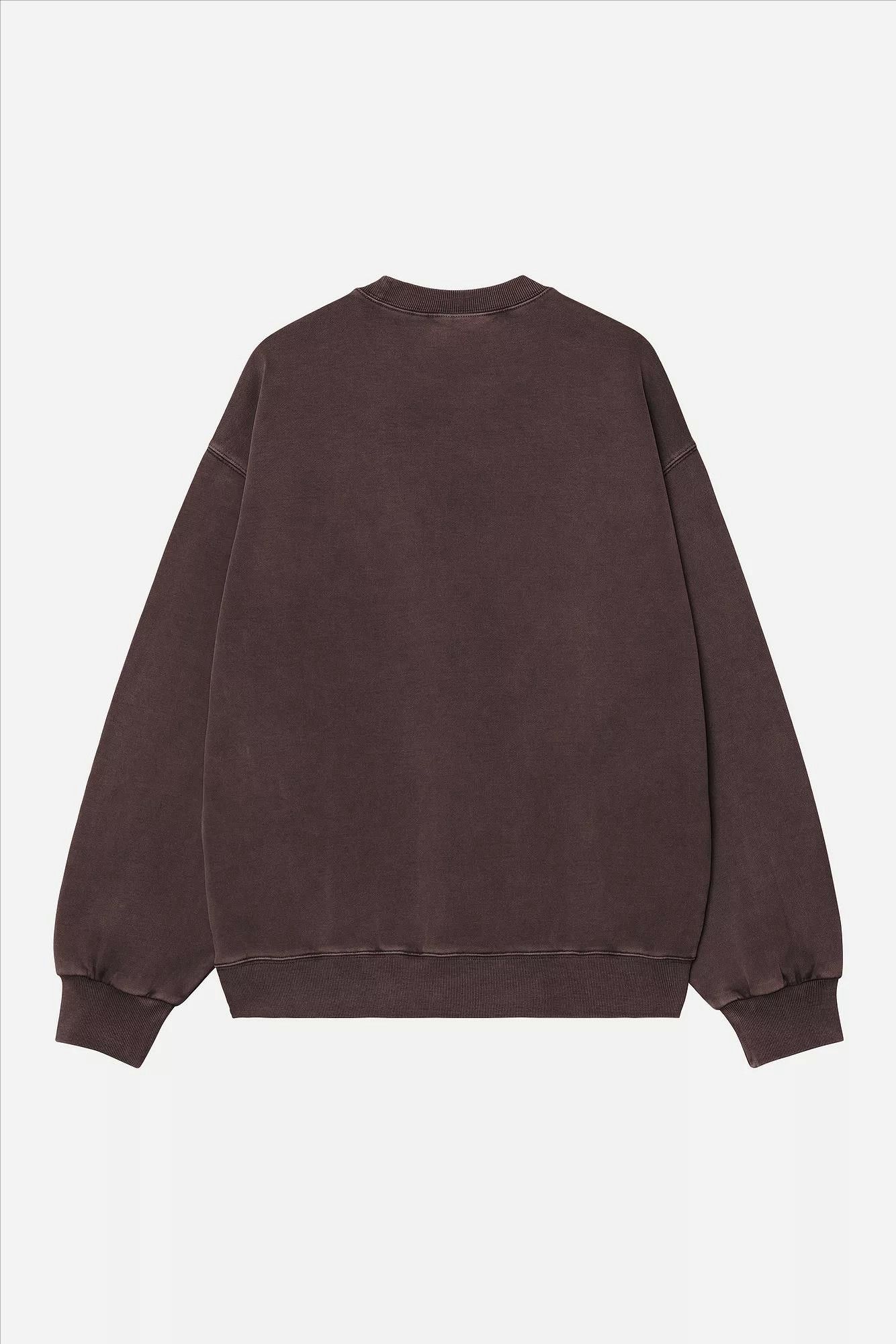 Carhartt WIP - Donkerbruine Vista sweater