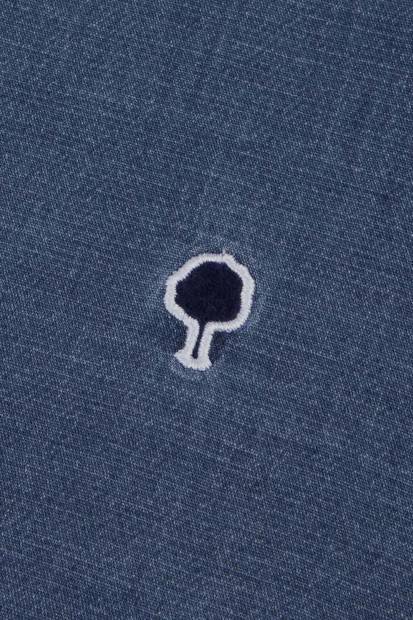 Faguo - Donkerblauw Denim Ivoy hemd