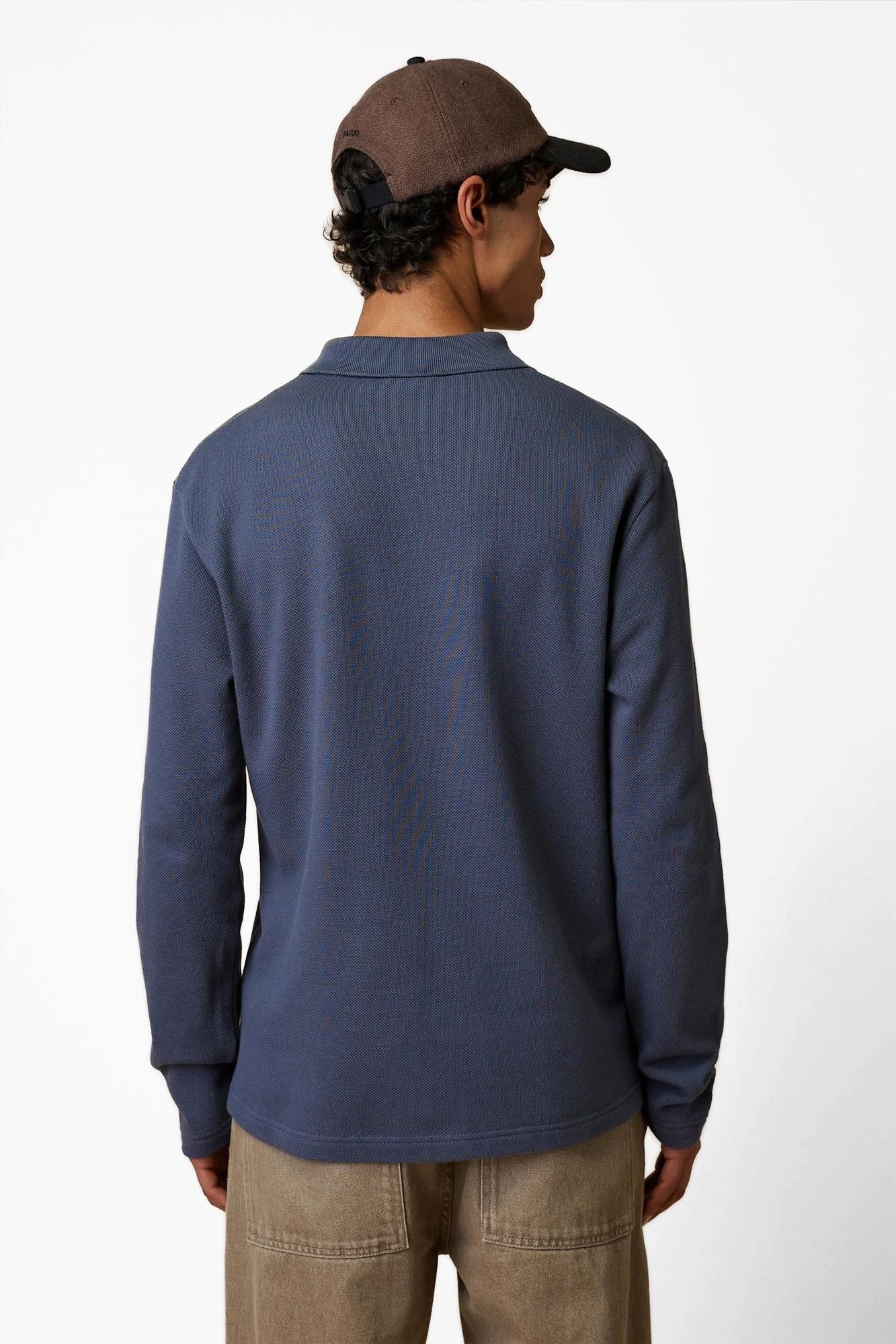 Faguo - Grijsblauwe Mercoire polo